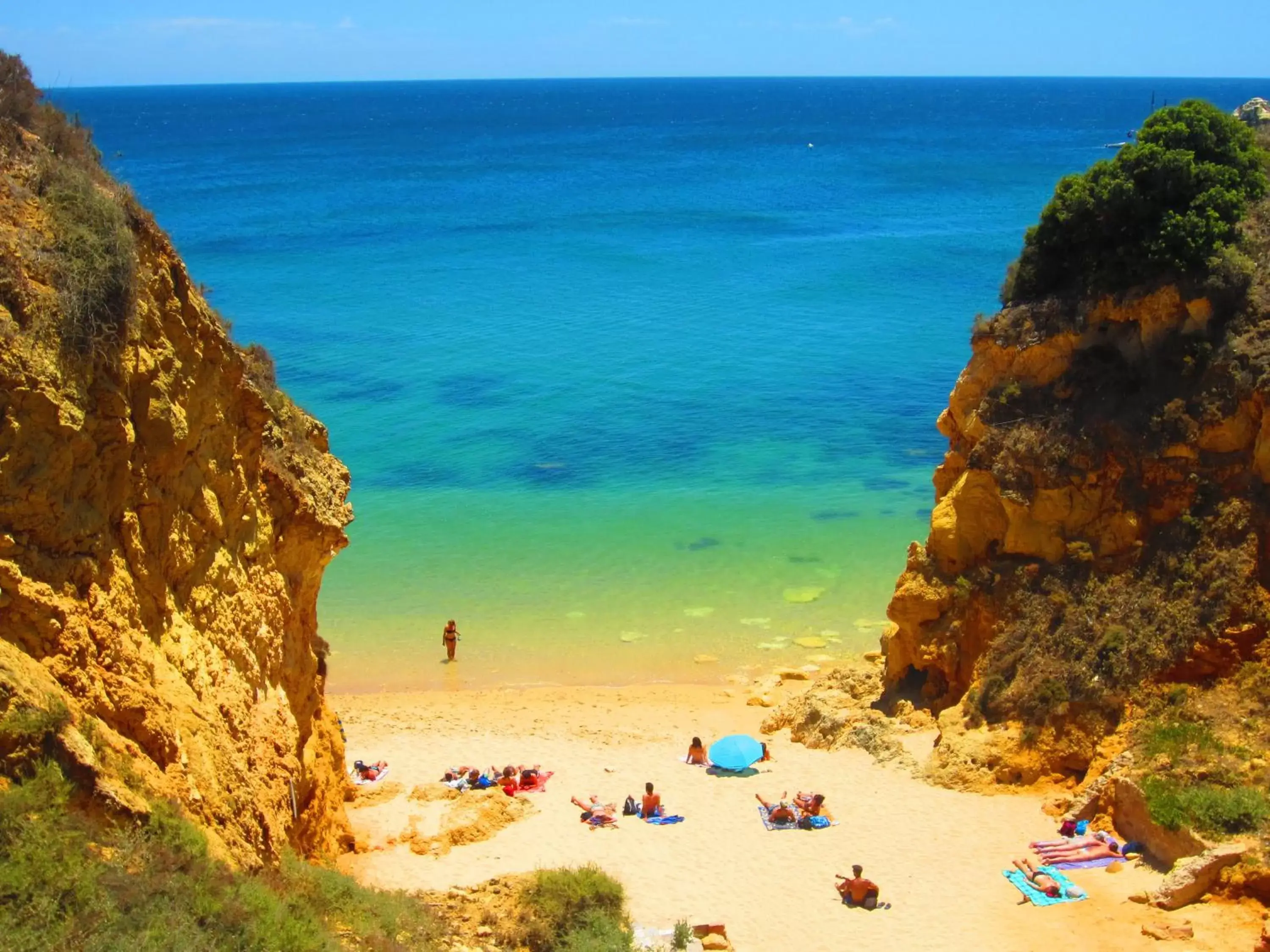 Beach, Natural Landscape in Costa d'Oiro Ambiance Village