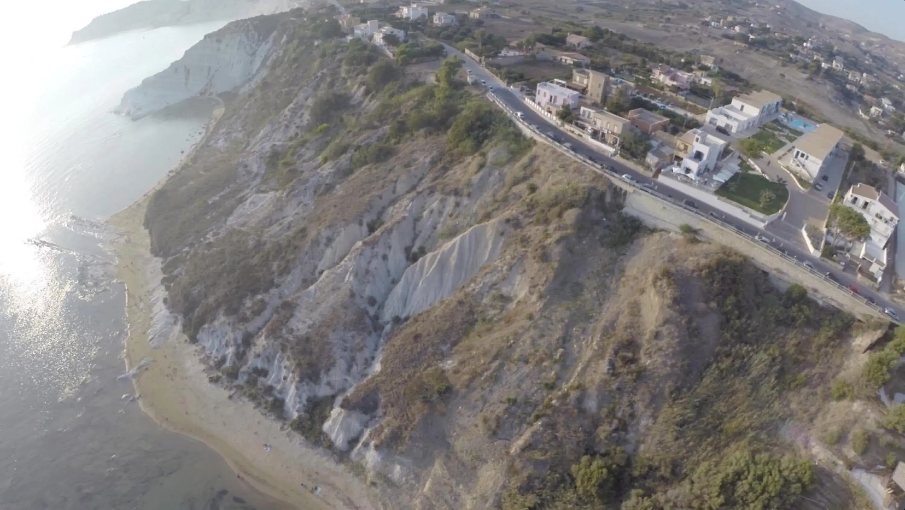 Bird's eye view in Scala Dei Turchi Resort Bird's eye view in Scala Dei Turchi Resort