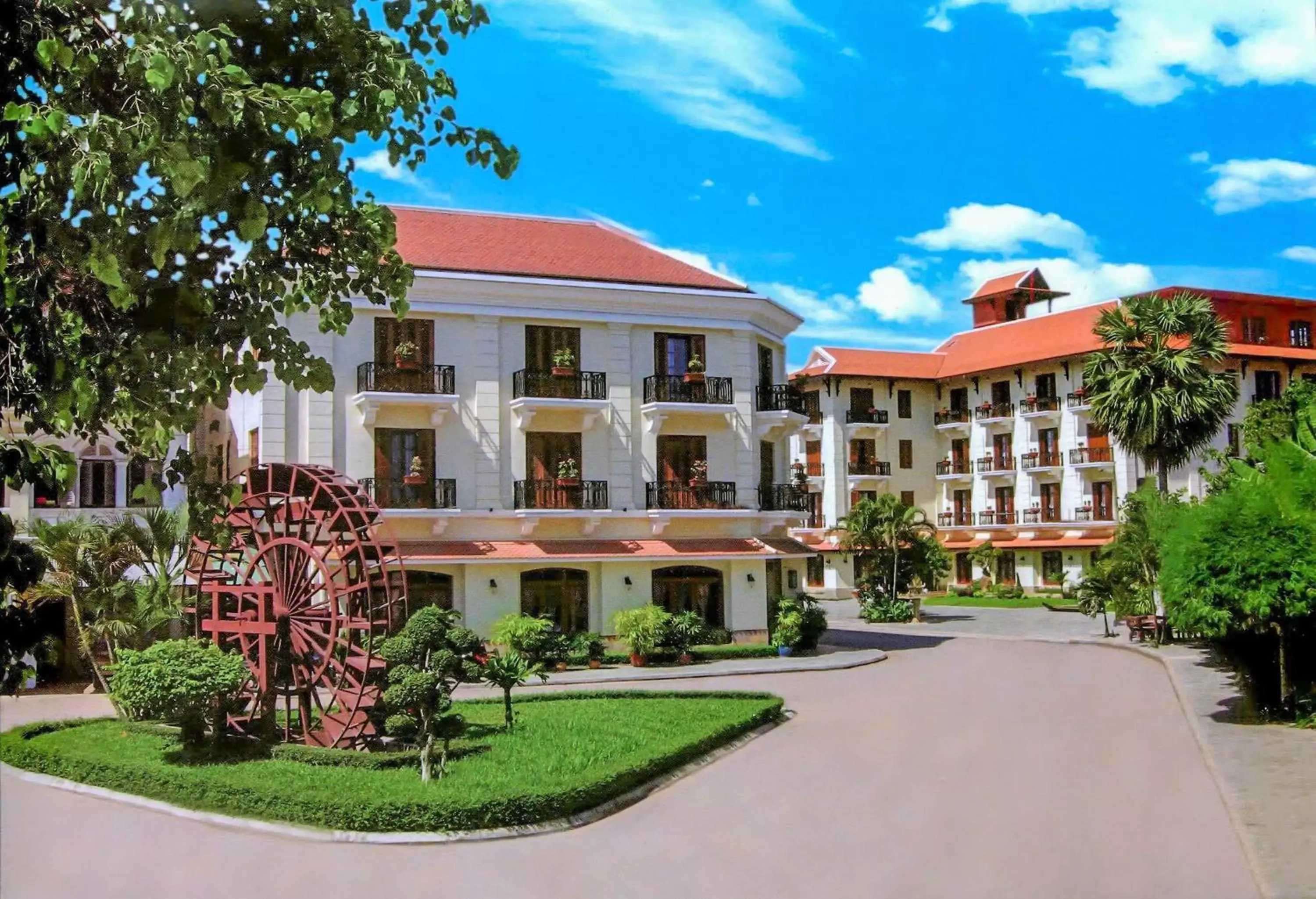 Property Building in Steung Siemreap Hotel