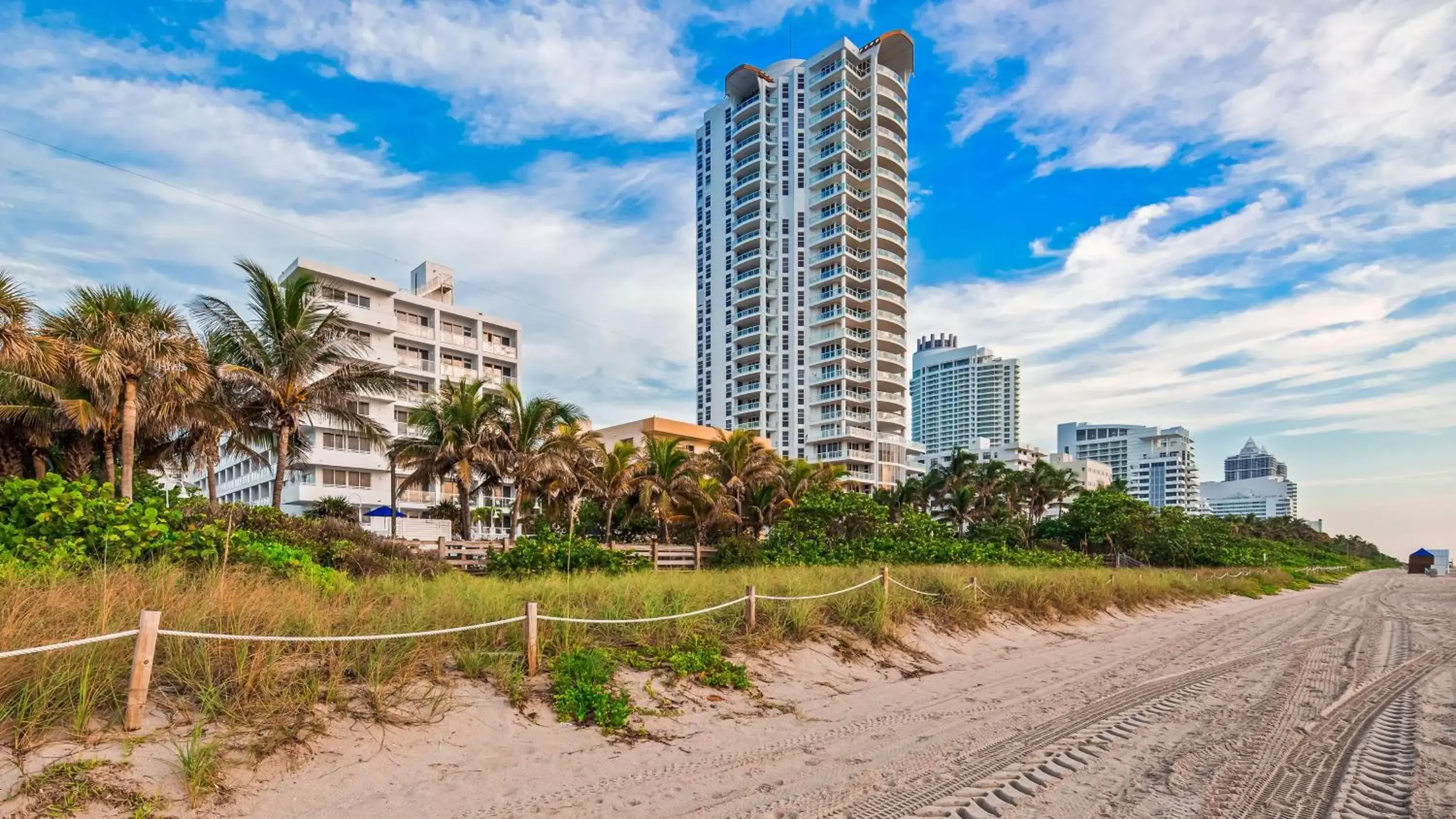 Beach, Property Building in Best Western Plus Atlantic Beach Resort