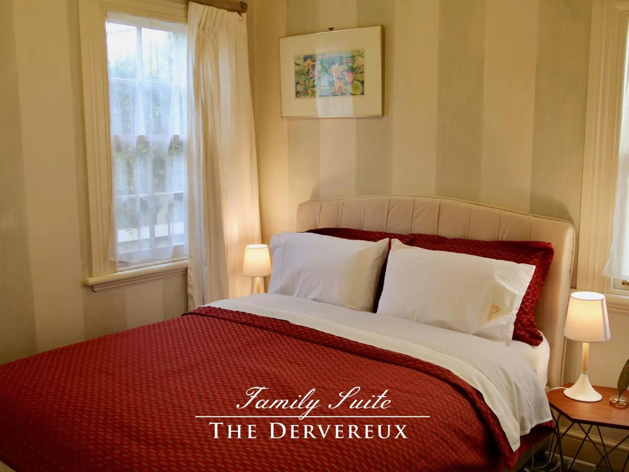 Bed in The Devereux Boutique Hotel