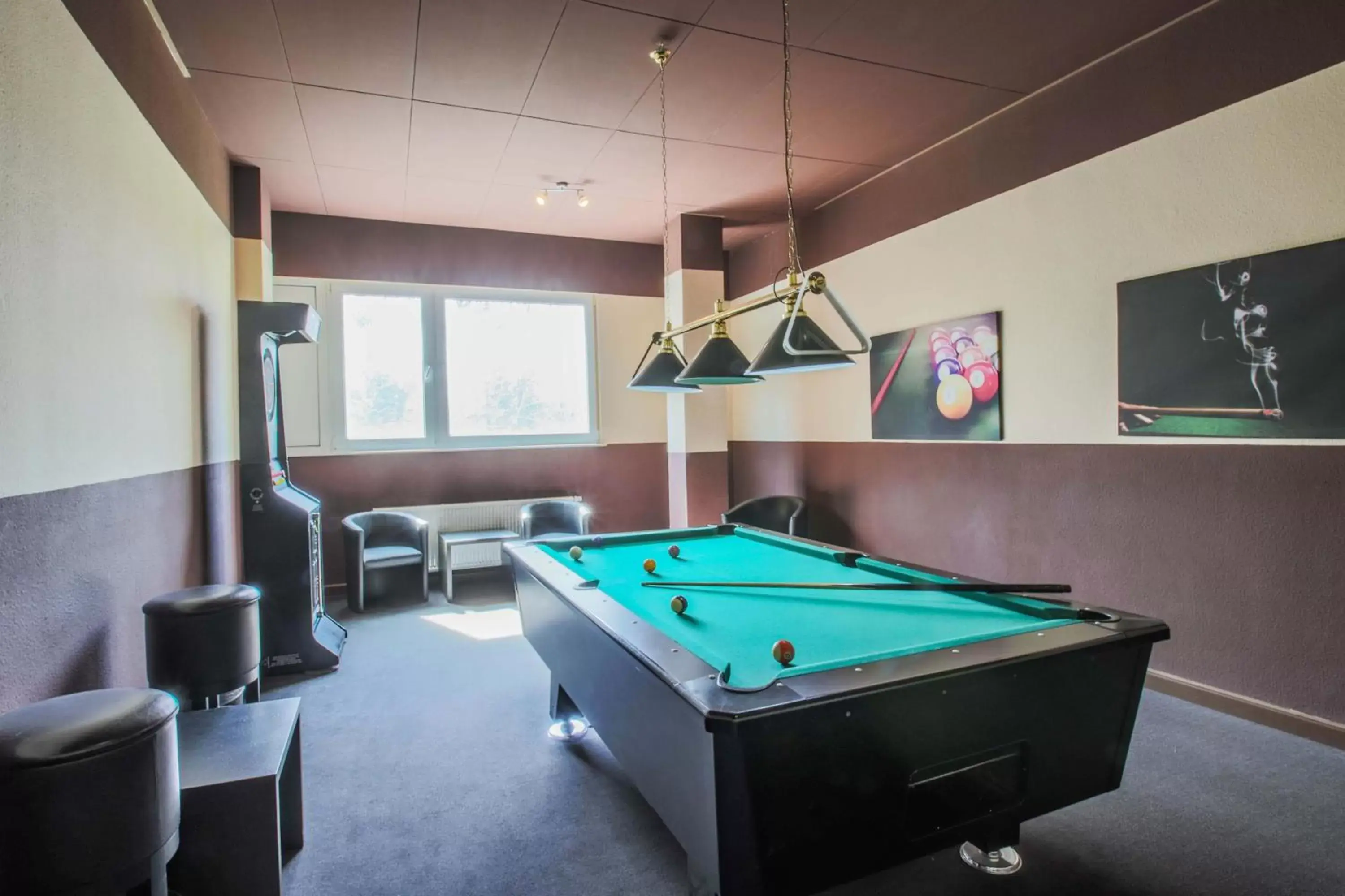 Game Room, Billiards in Ferien Hotel Rennsteigblick