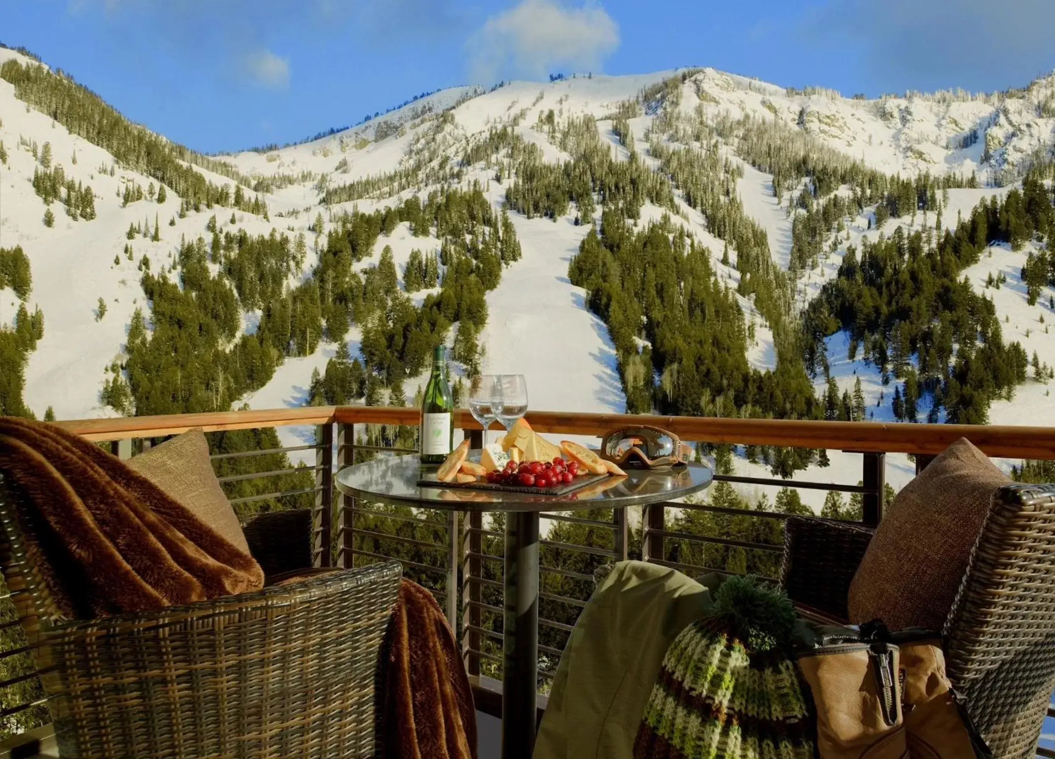 Winter in Hotel Terra Jackson Hole, a Noble House Resort