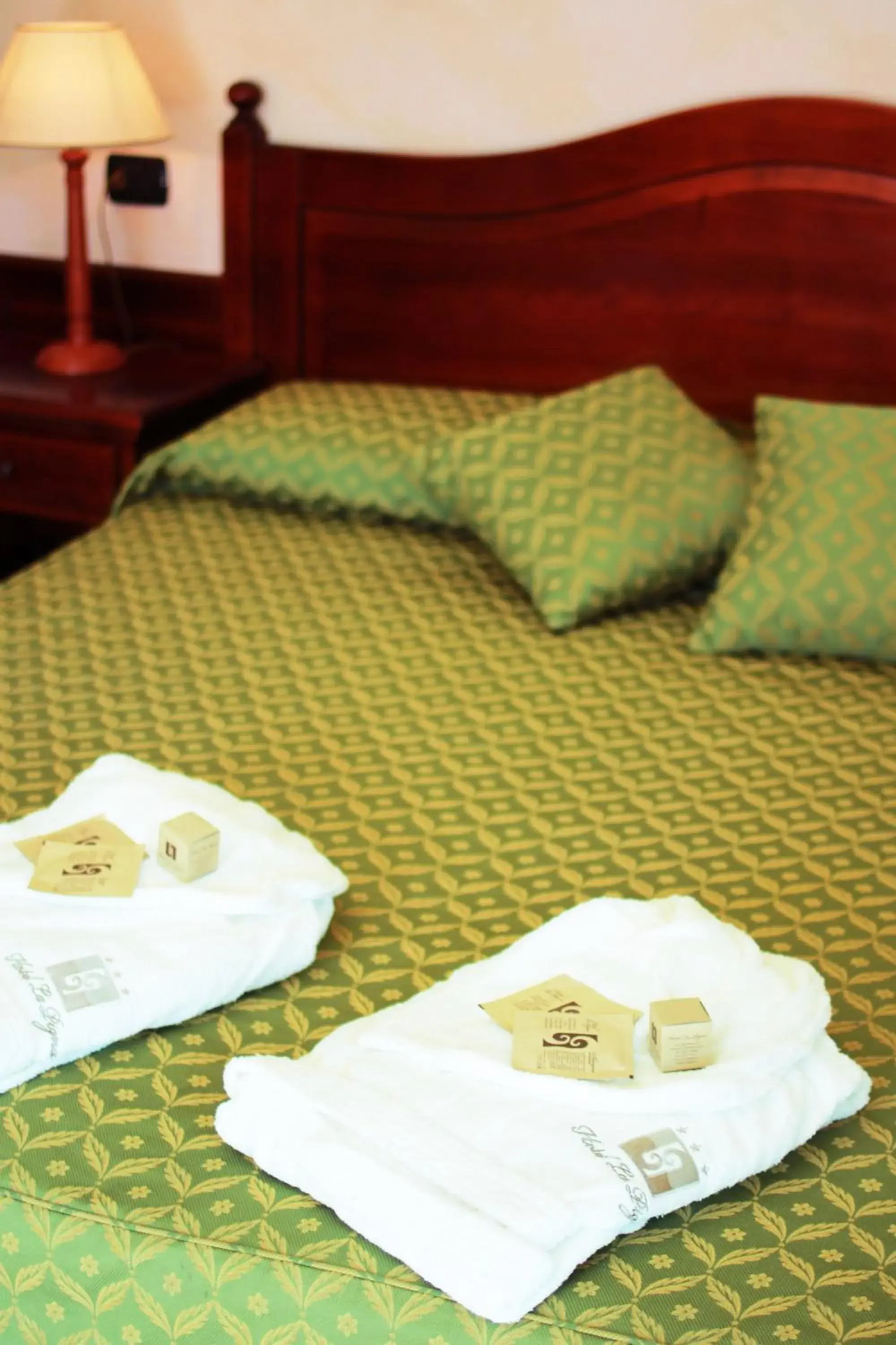 Bed in Hotel La Pigna