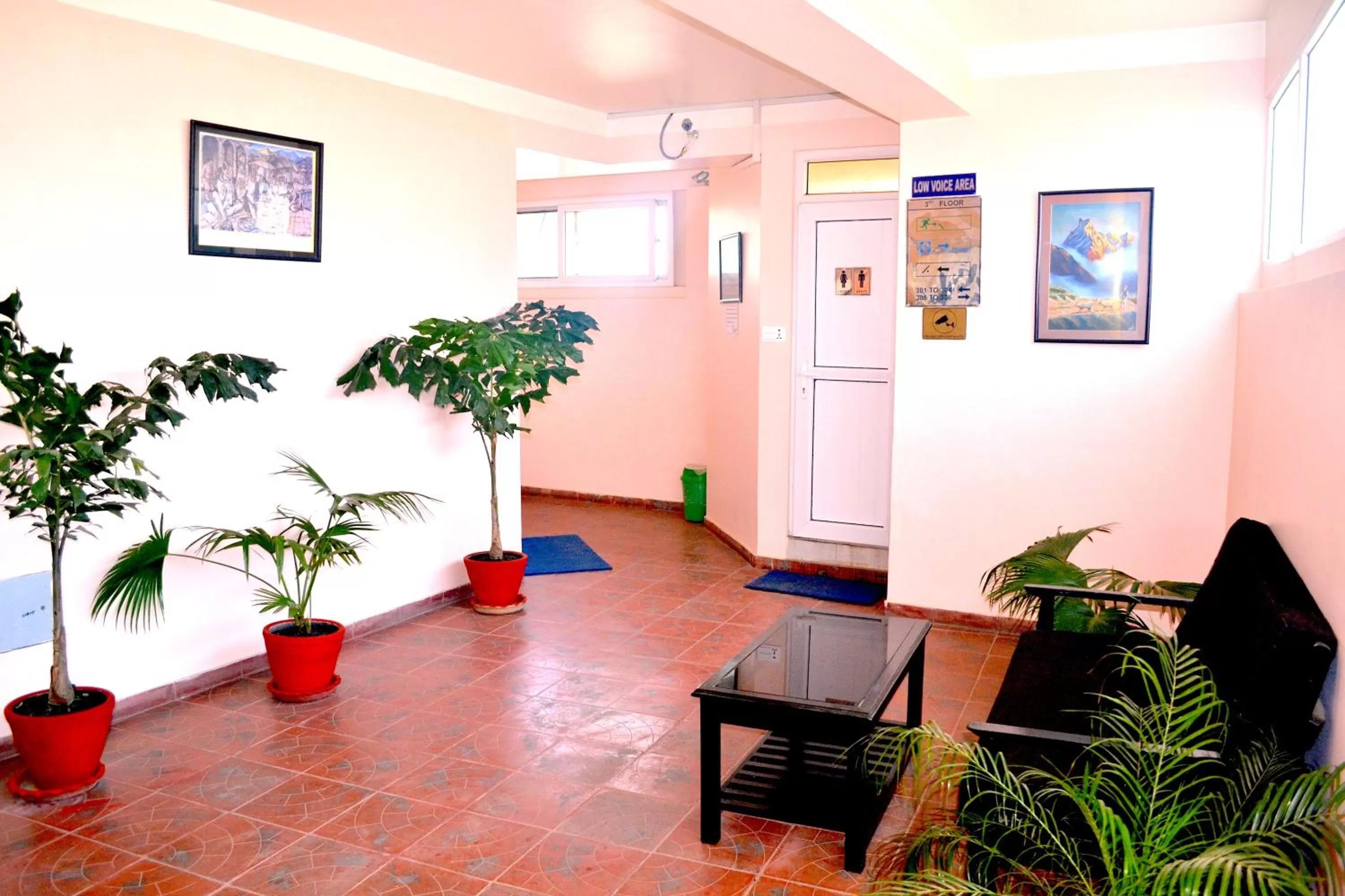 Seating area in Hotel Access Nepal