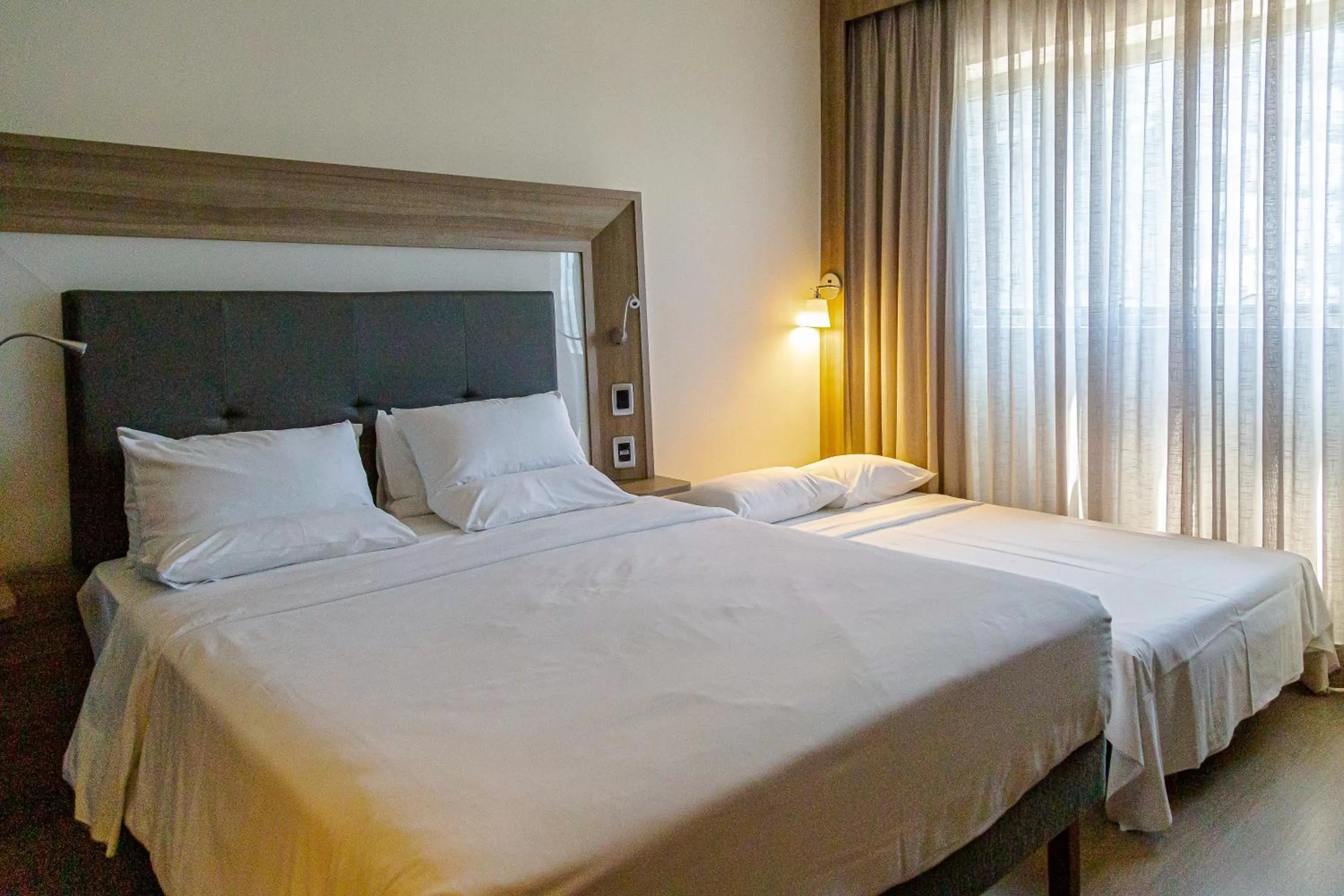 Bed in Novotel São Paulo Berrini