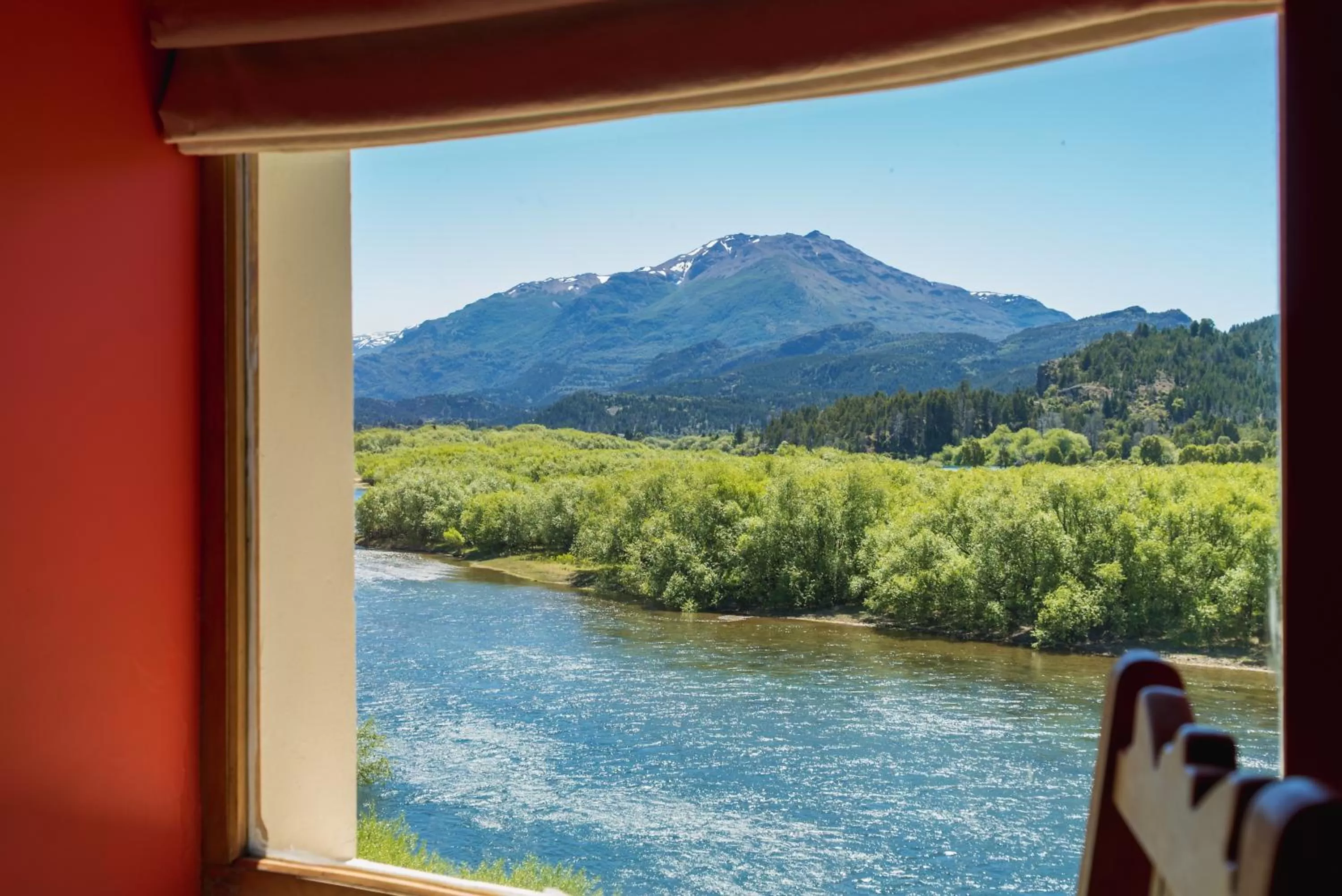 View (from property/room), Mountain View in Challhuaquen Lodge