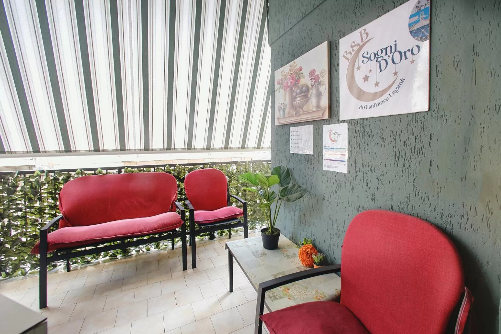 Lobby/Reception in B&B SOGNI D'ORO