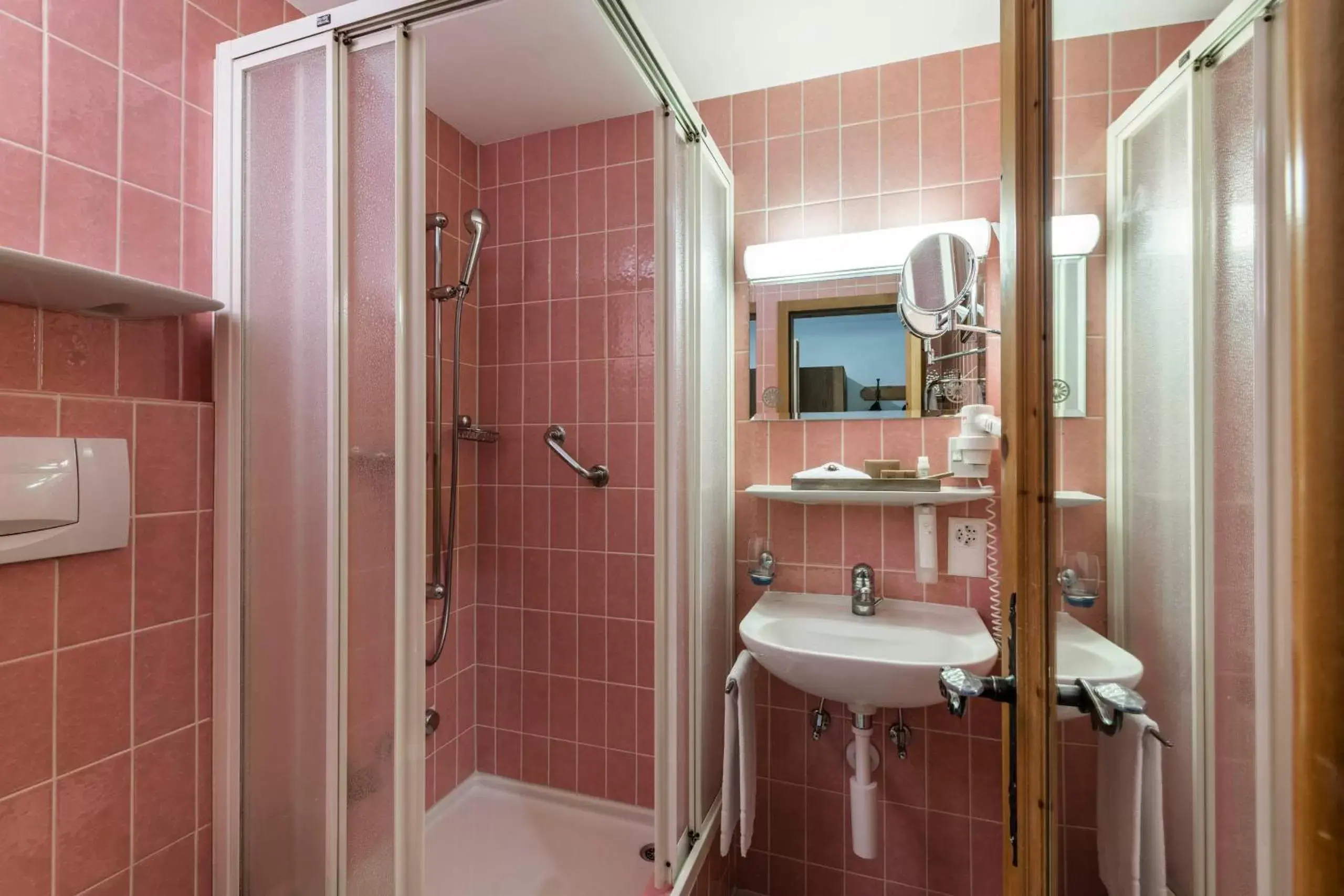 Shower, Bathroom in Hotel Stern Chur