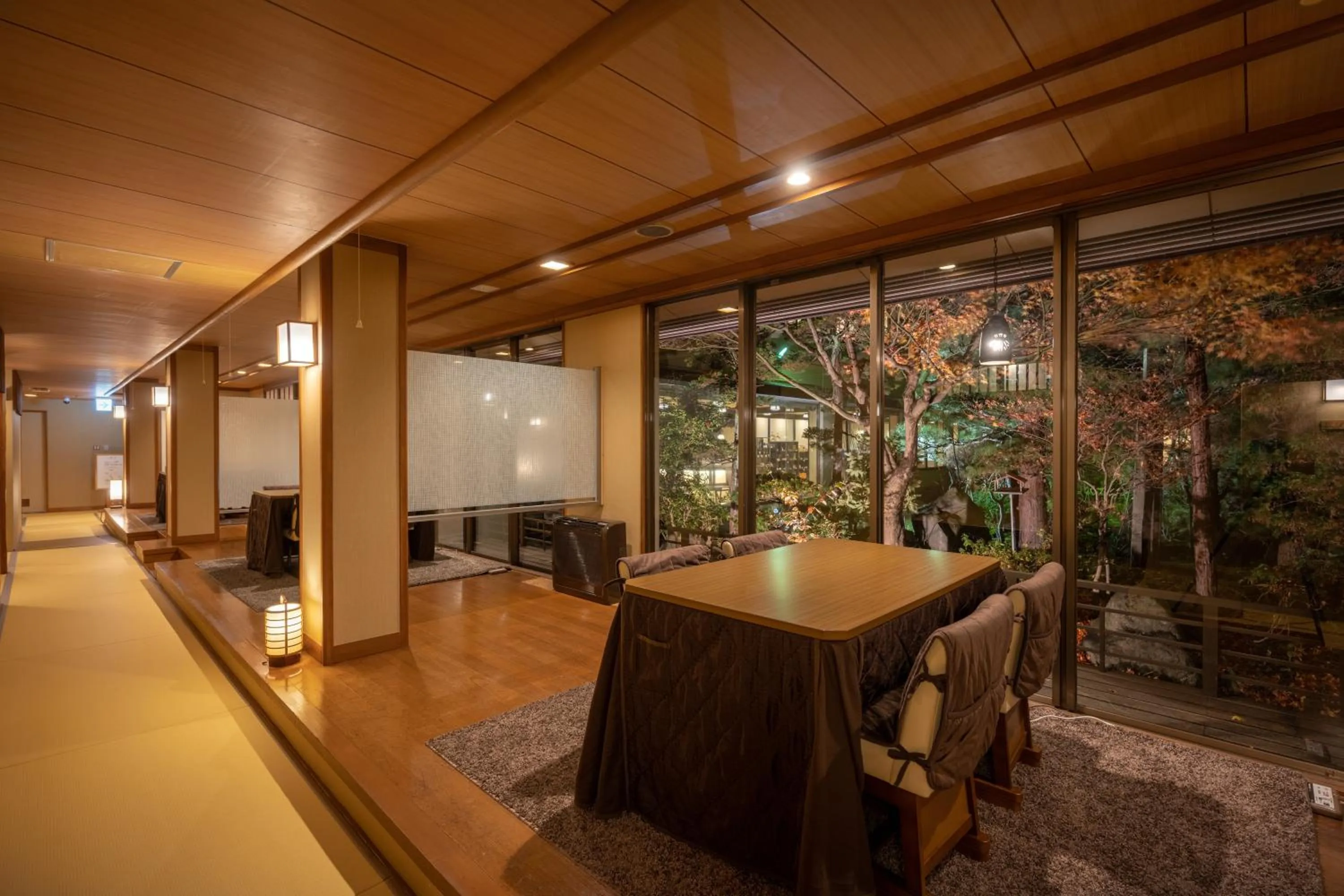 Garden view in Hohoemino Kuyufu Tsuruya