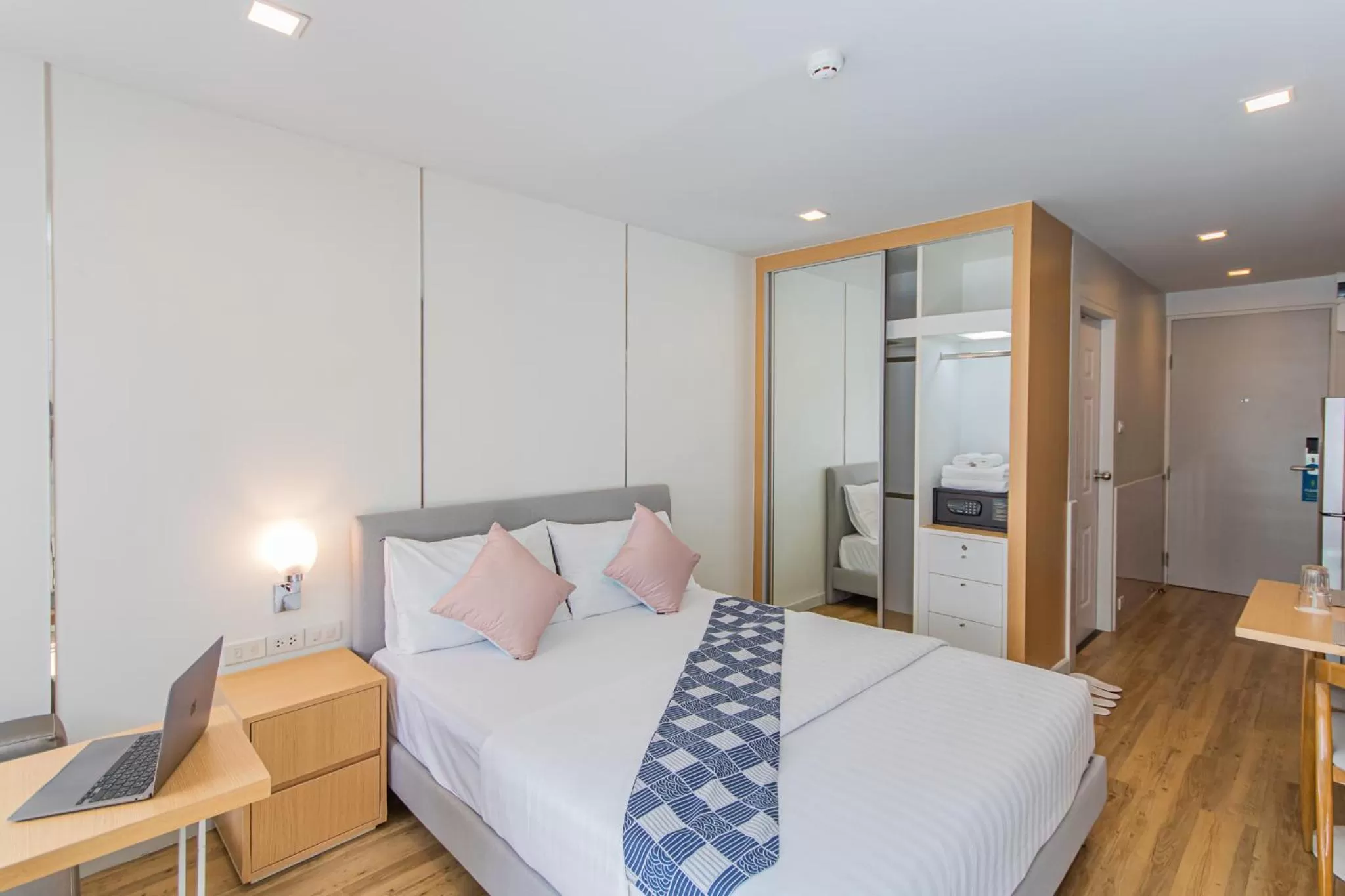 Bed in United Residence Ekamai Bangkok