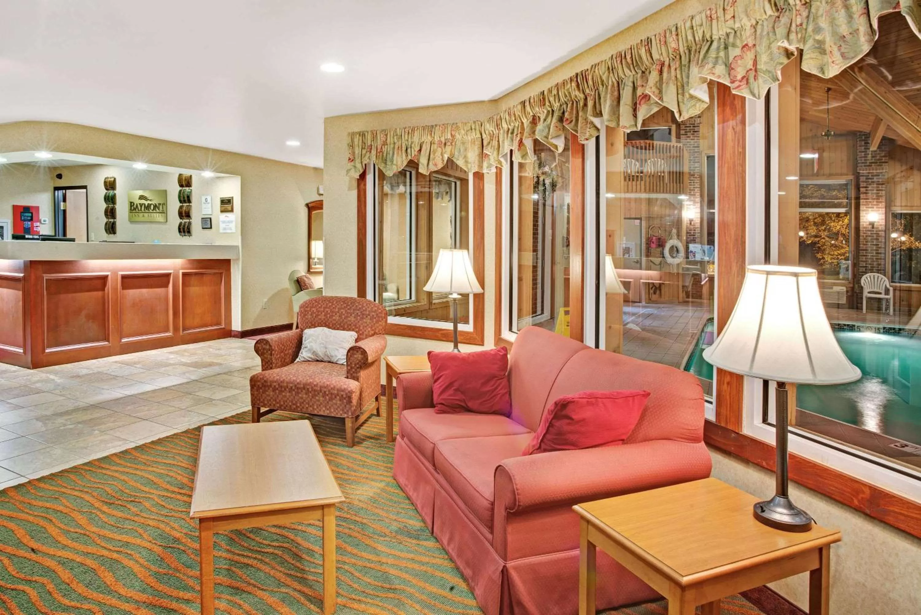 Lobby or reception in Baymont by Wyndham Indianapolis