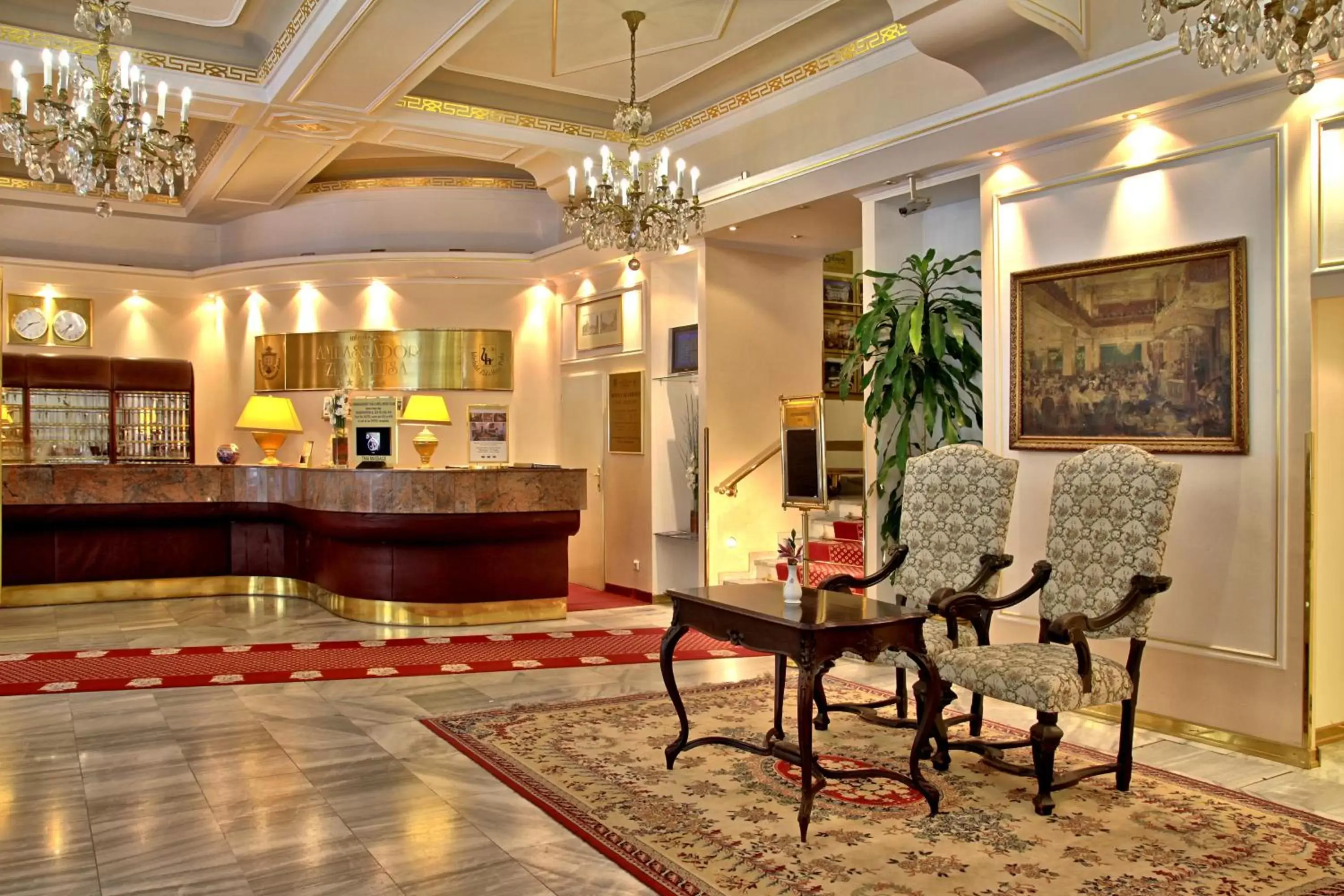 Lobby or reception, Lobby/Reception in Ambassador Zlata Husa