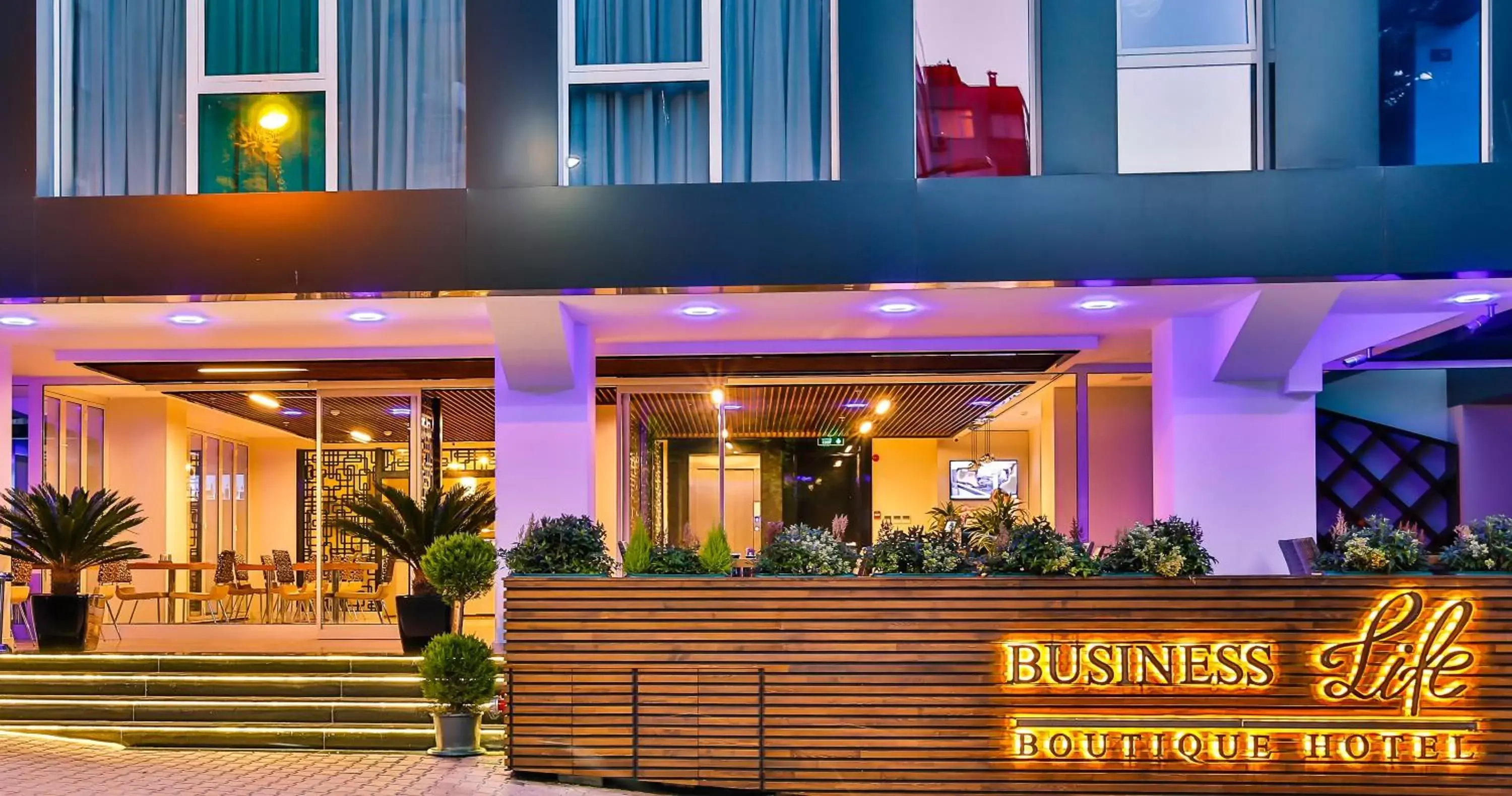 Facade/entrance in Business Life Boutique Hotel & Spa