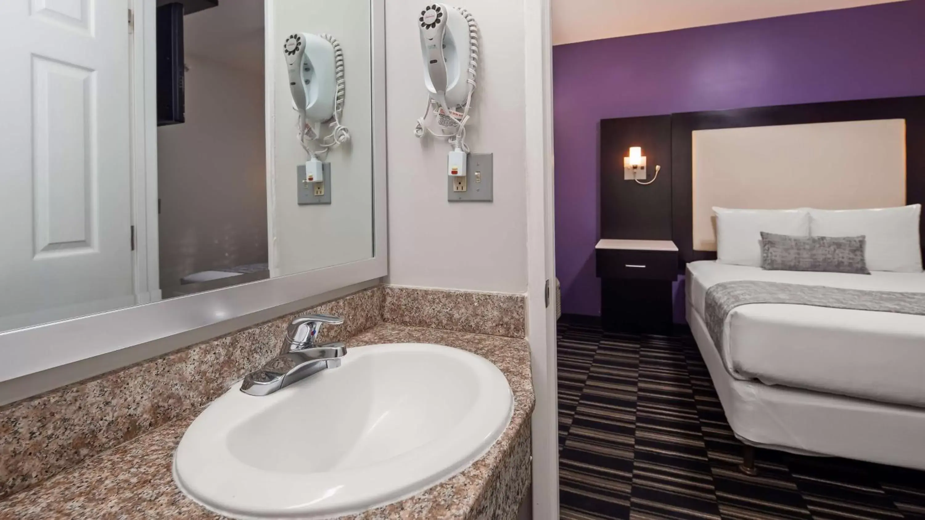 Bathroom in SureStay Hotel by Best Western Beverly Hills West LA