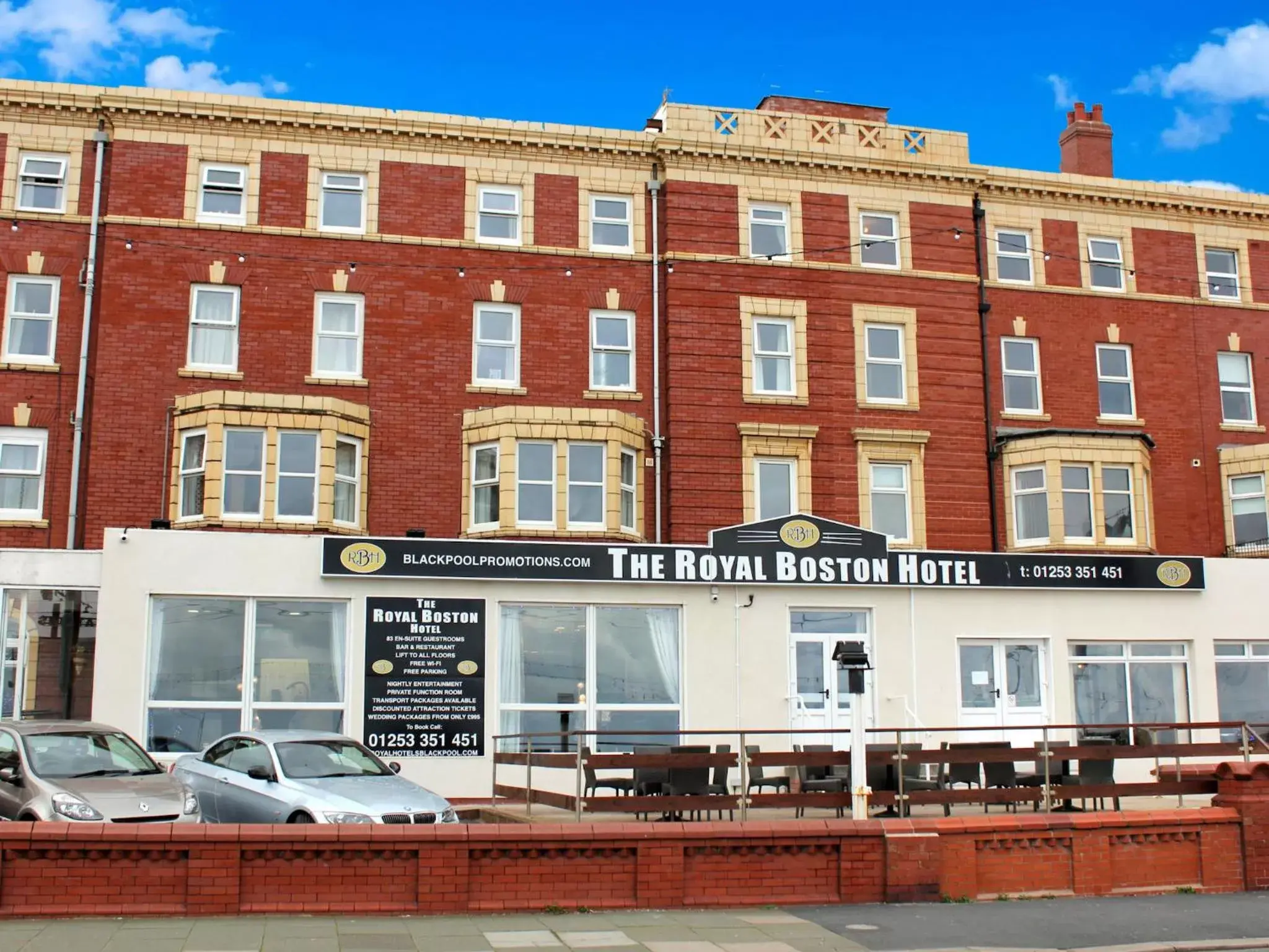 Property building in The Royal Boston Hotel