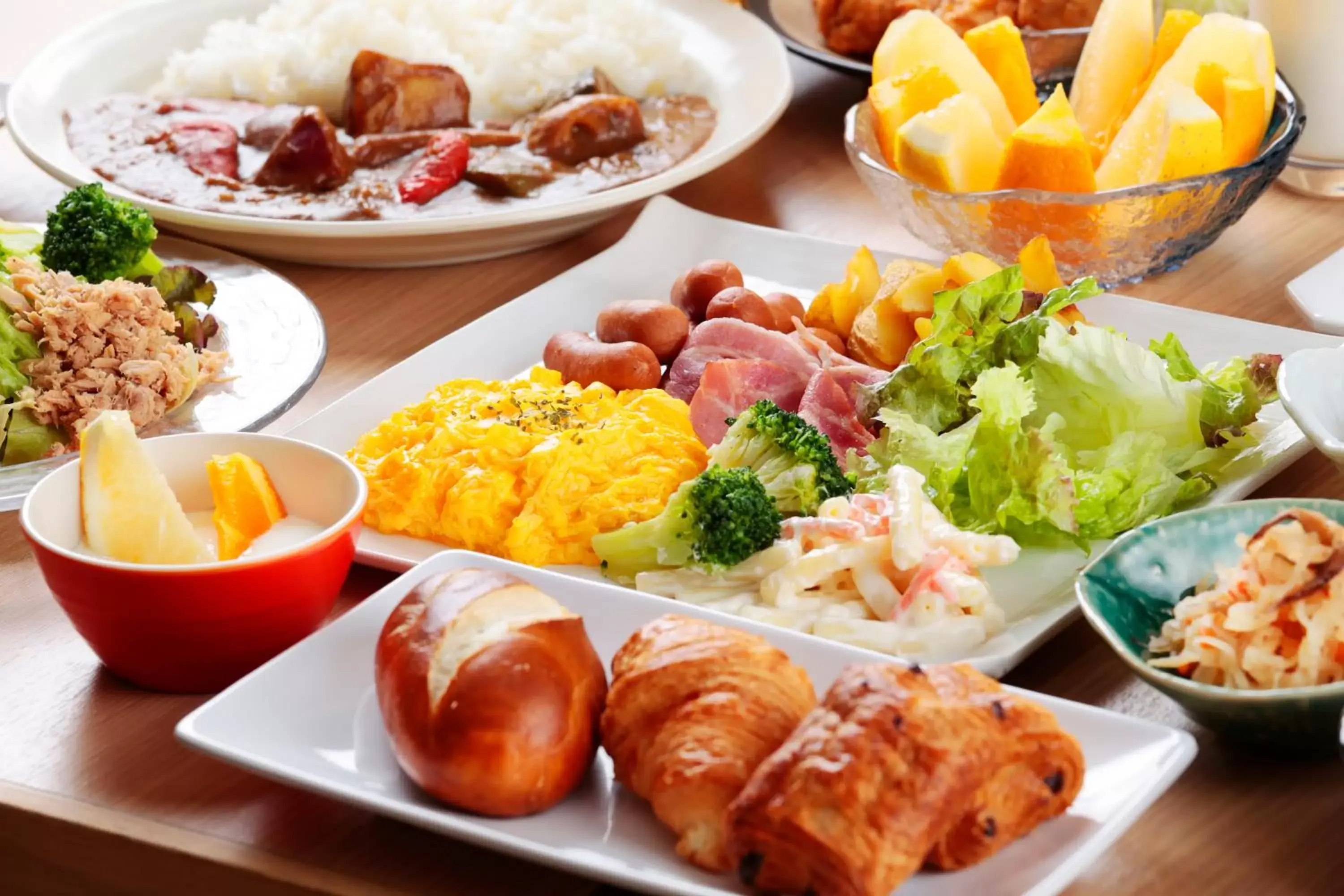 Breakfast, Food in Sotetsu Fresa Inn Tokyo Kinshicho