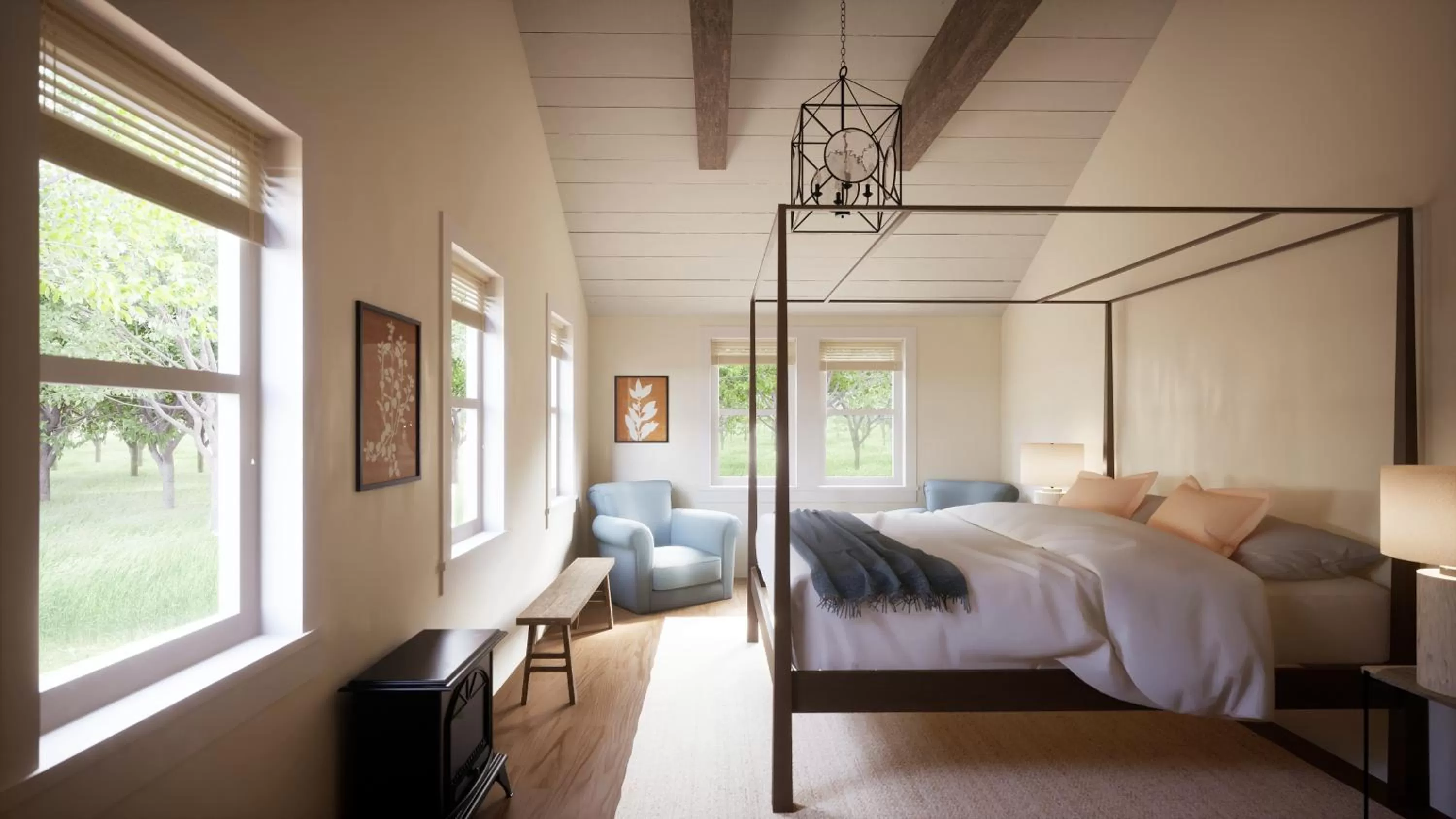 King Room in Hill Farm Inn - Manchester