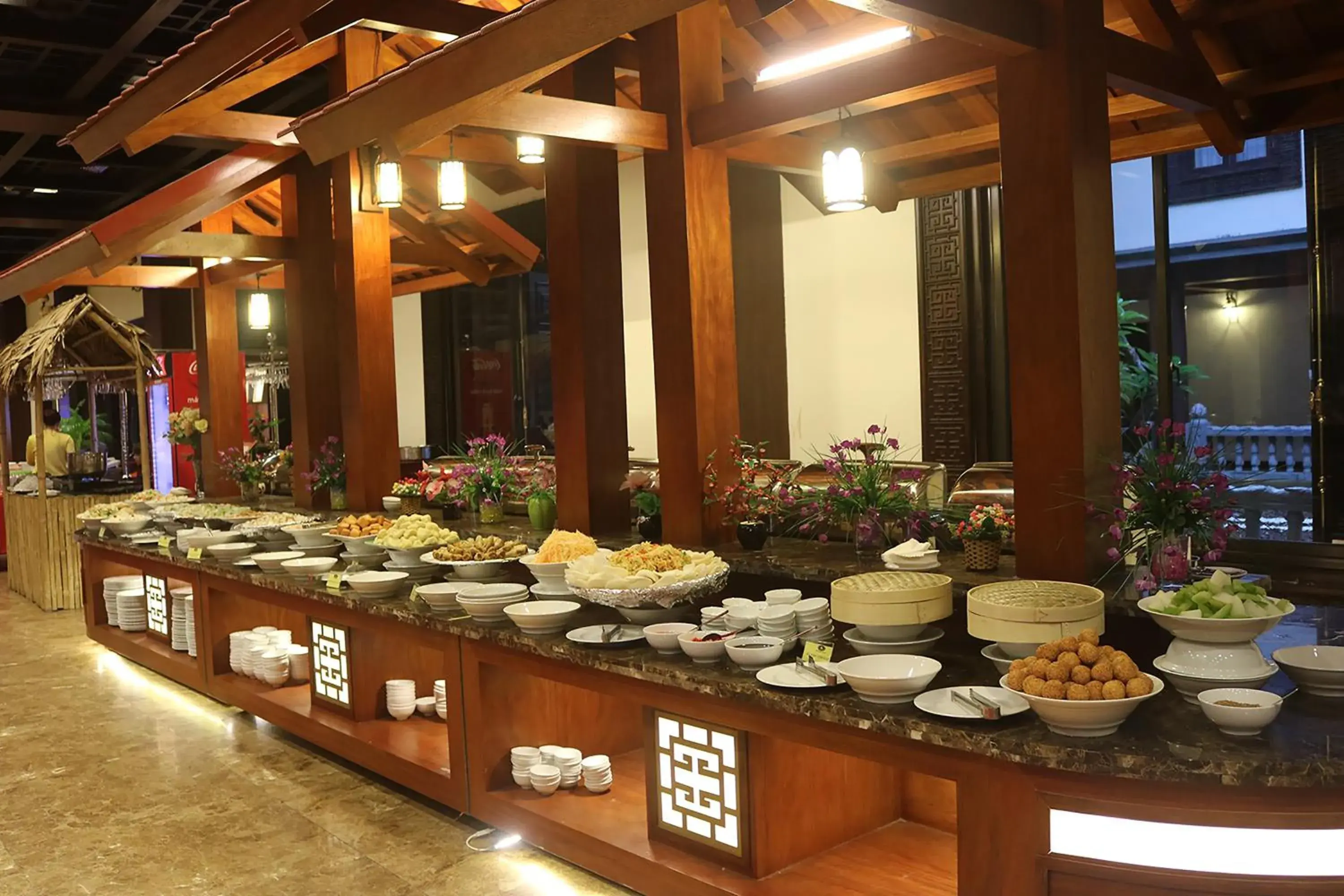 Breakfast in Bai Dinh Hotel