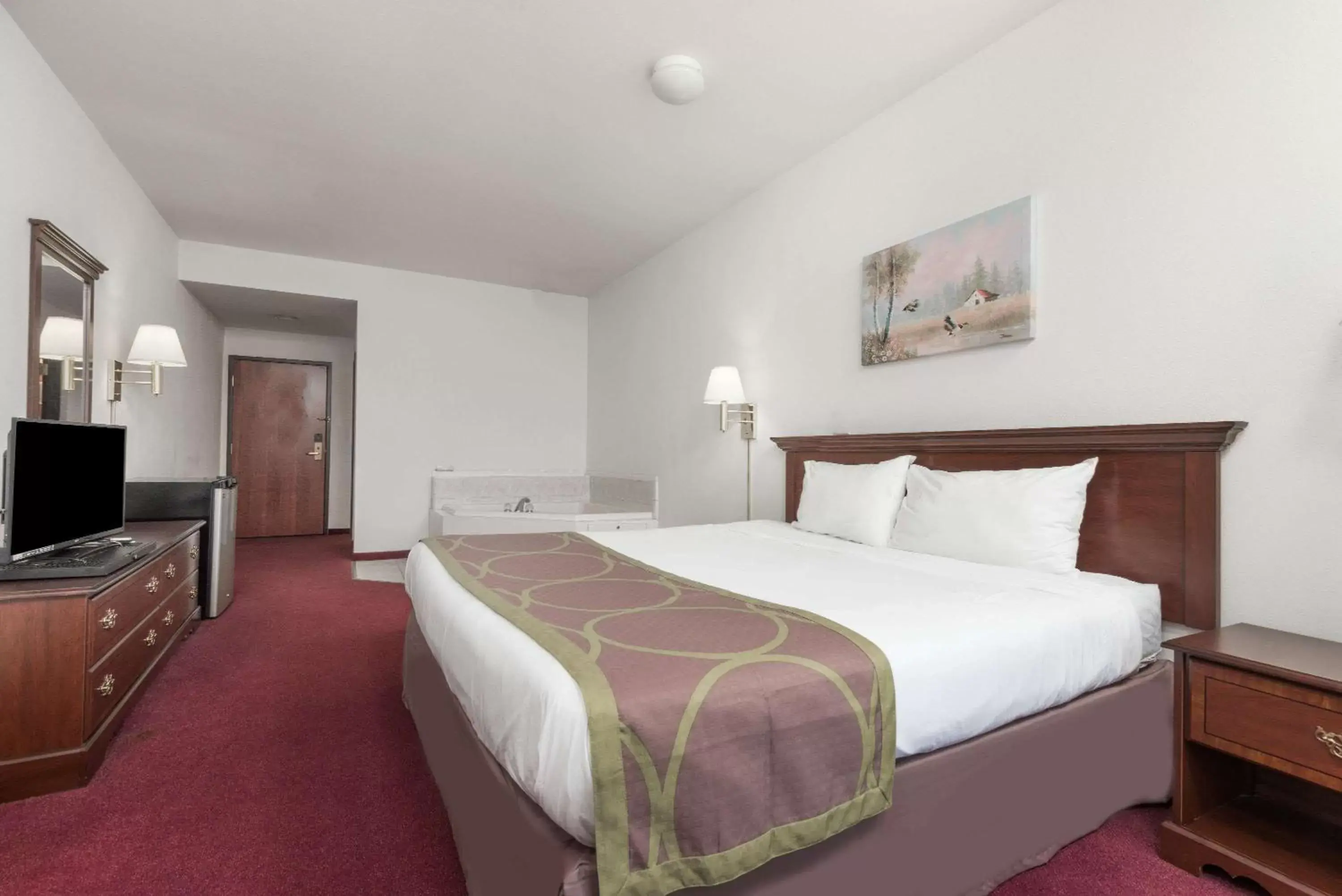 On site, Bed in Super 8 by Wyndham Grayson On site, Bed in Super 8 by Wyndham Grayson