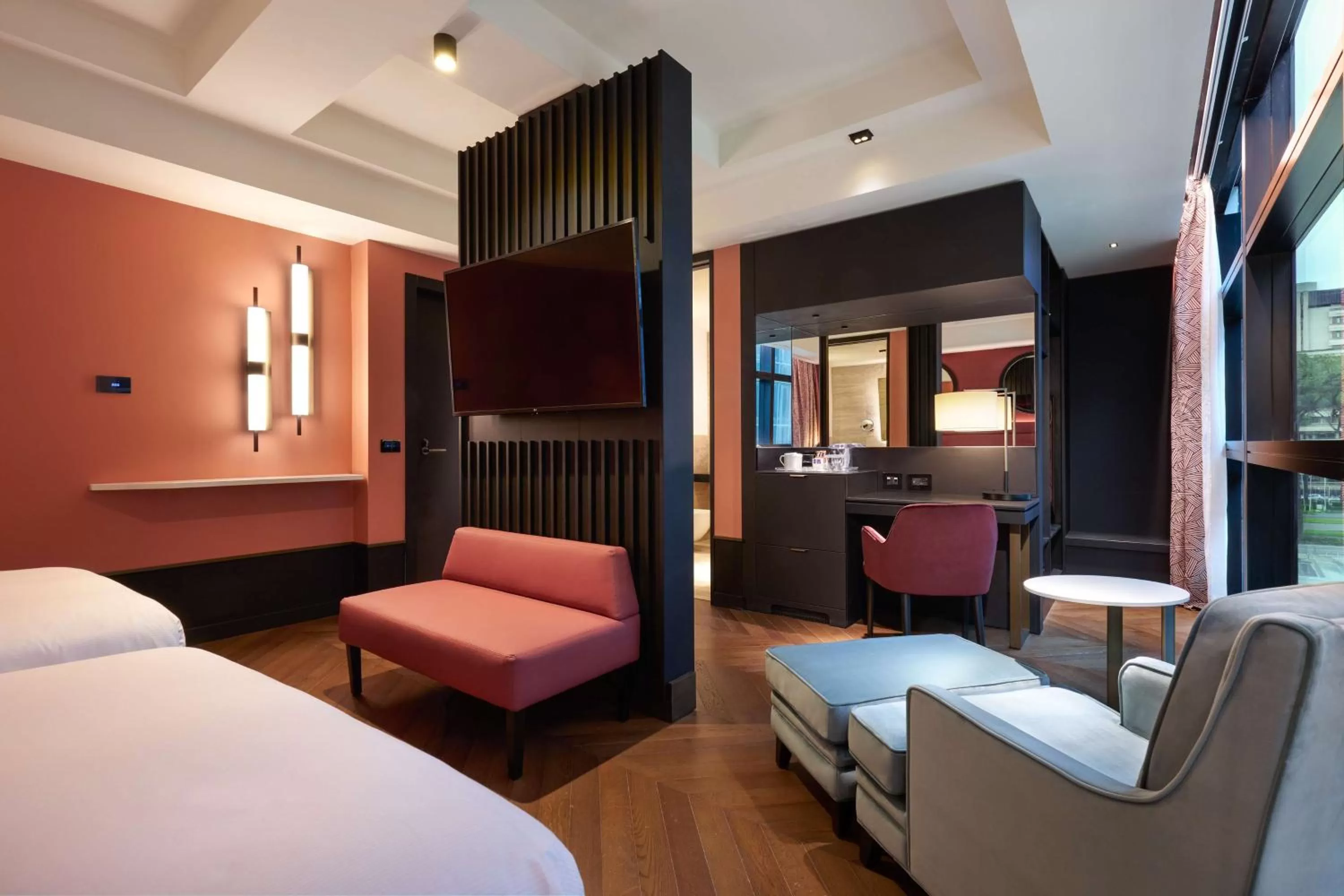 Bed in Hilton Rome Eur La Lama