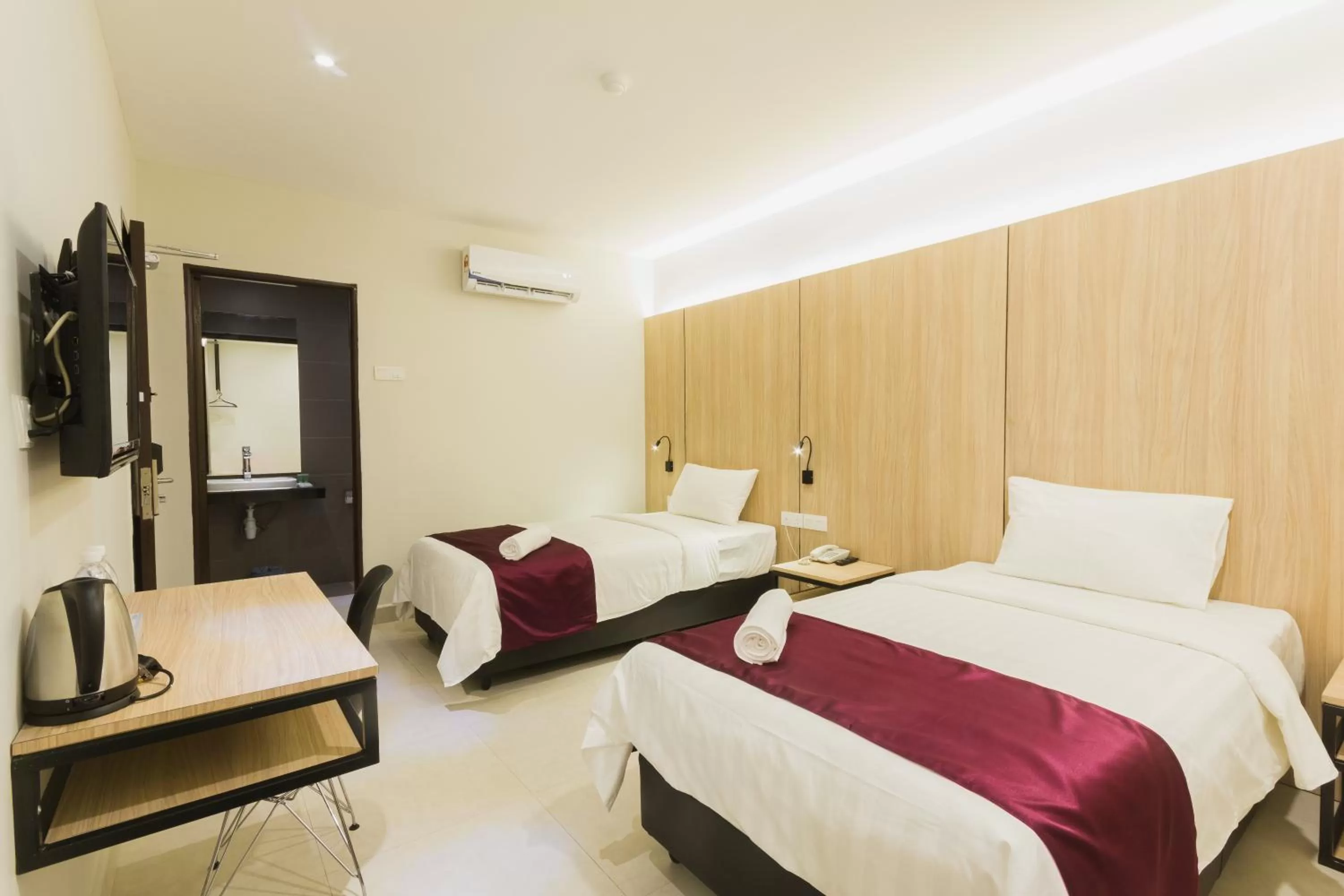 Bed in GM Hotel Kuantan