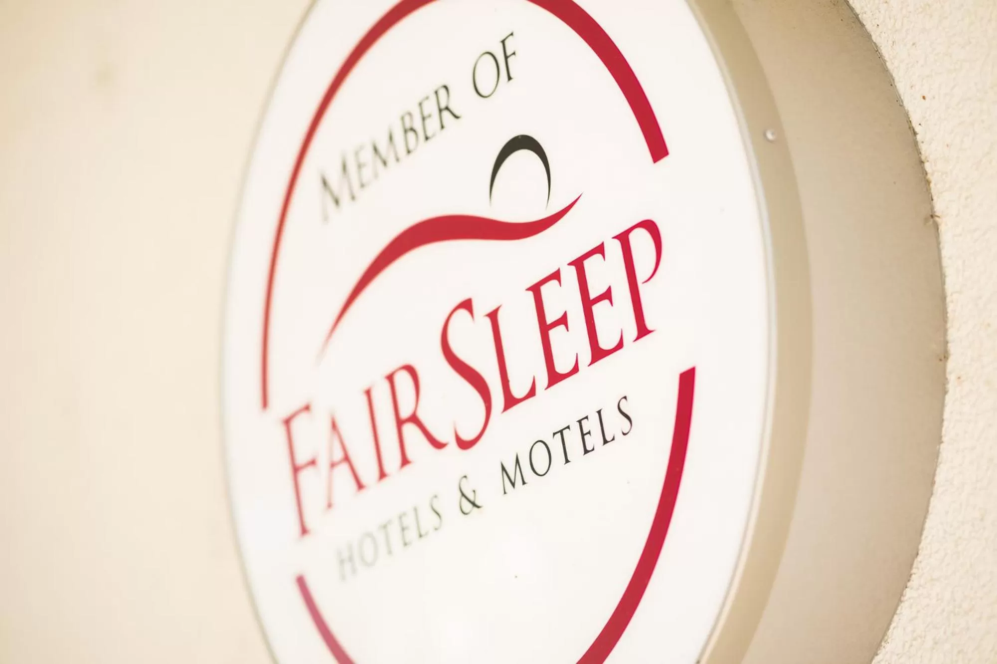 Logo/Certificate/Sign in motel22 Parkplatz inklusive