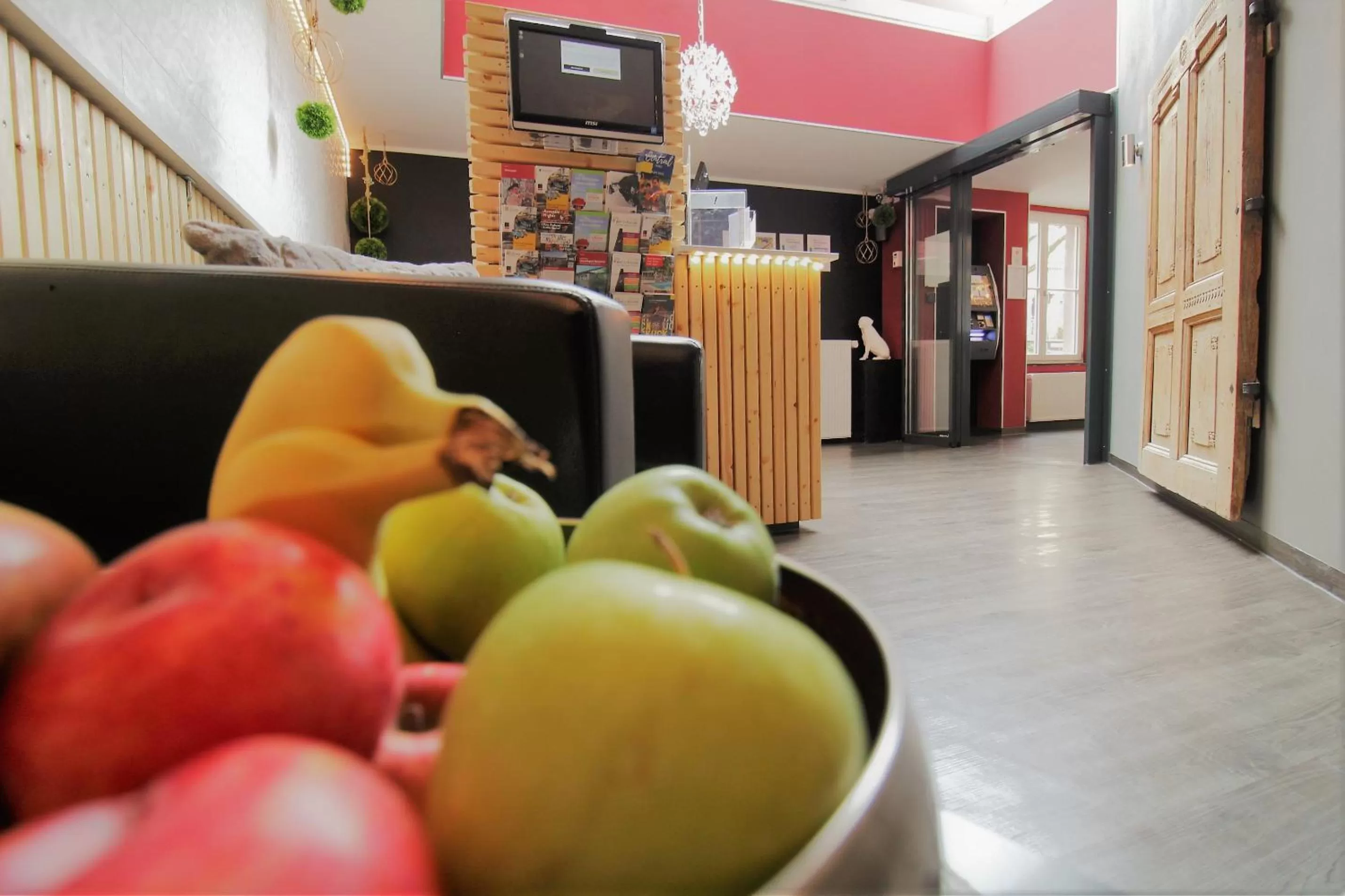 Lobby or reception in MY HOME Hotel Lamm Rottweil "Smart Home"