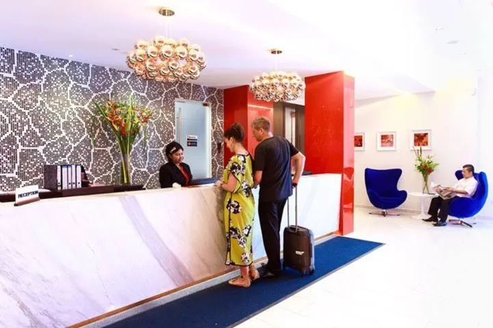 Lobby or reception in D Boutique Hotel