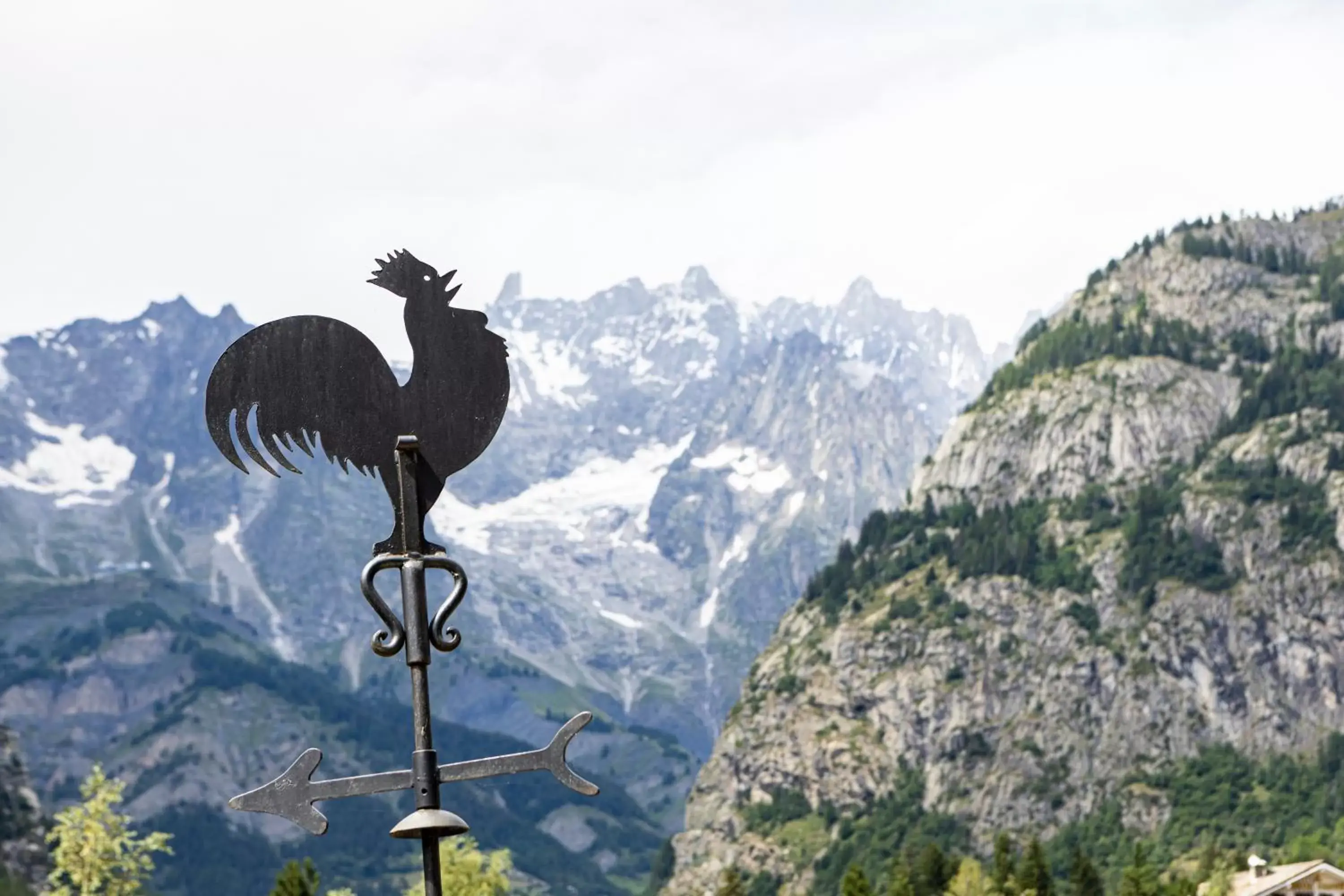 View (from property/room) in Hotel Walser Courmayeur