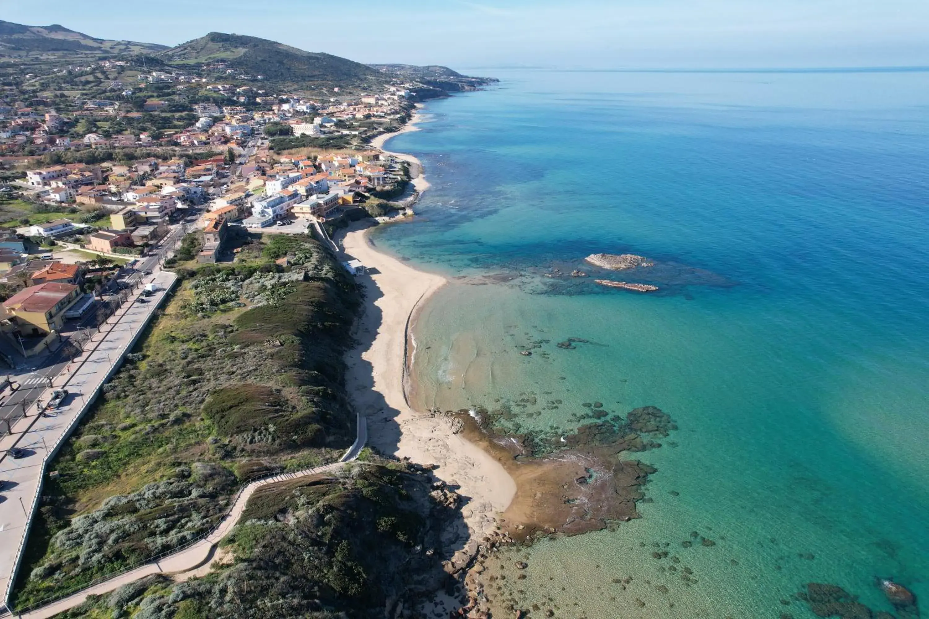 Natural landscape, Bird's-eye View in Hotel Residence Ampurias