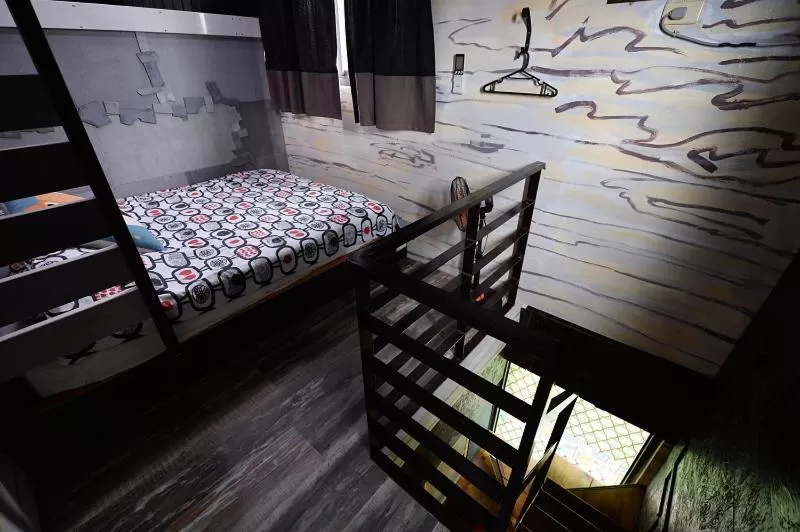 Bed in Sha Feng Lu Dian