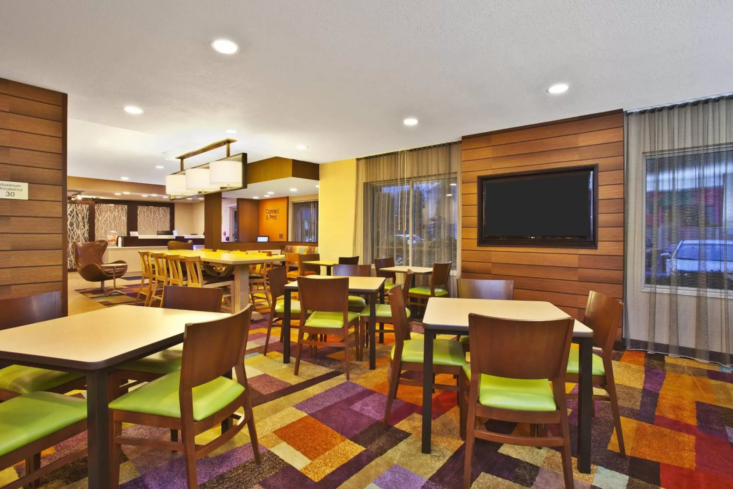 Lobby or reception, Restaurant/Places to Eat in Fairfield by Marriott Southeast Hammond, IN