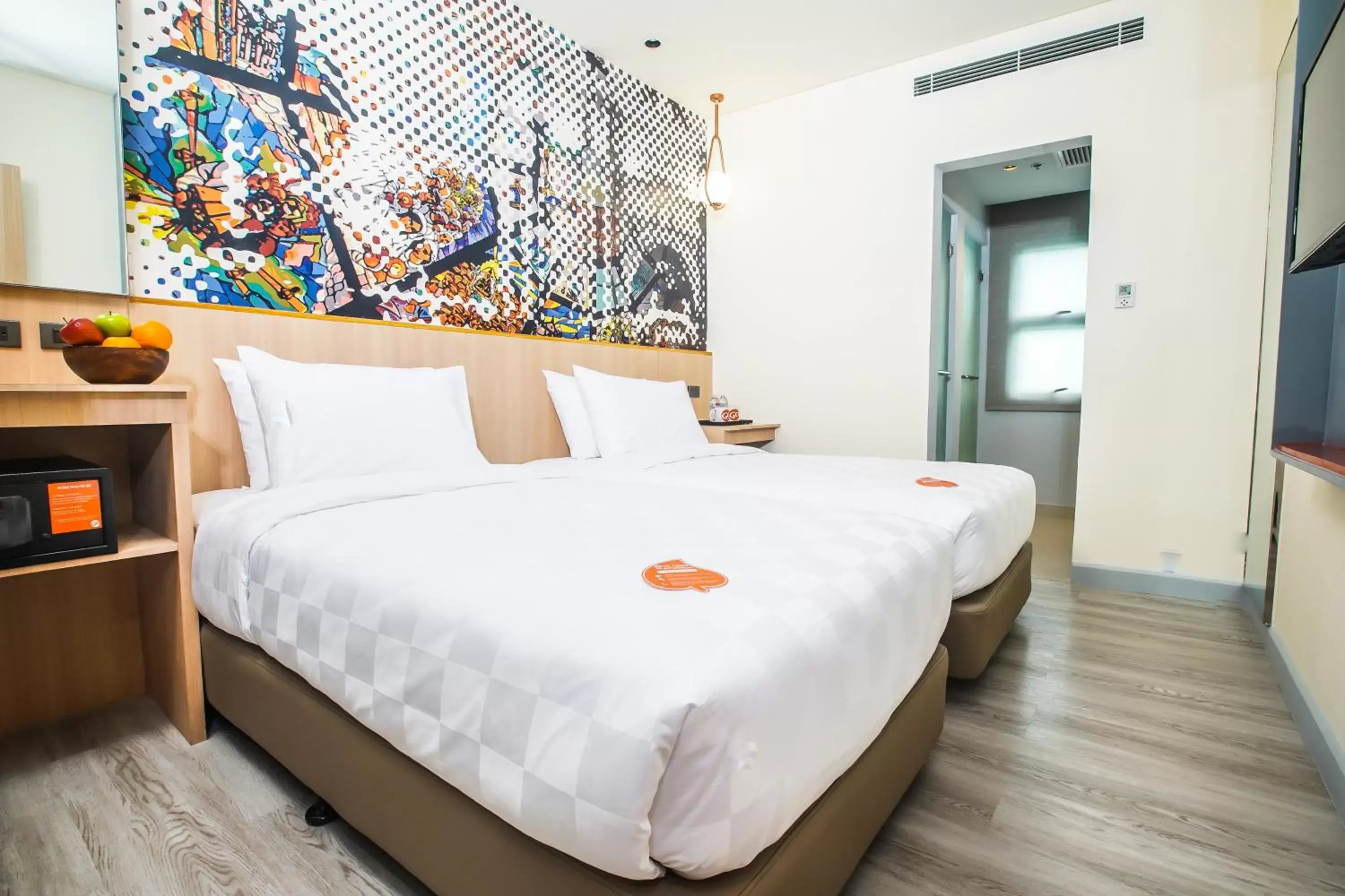 Bed in Go Hotels Plus Naga Bed in Go Hotels Plus Naga