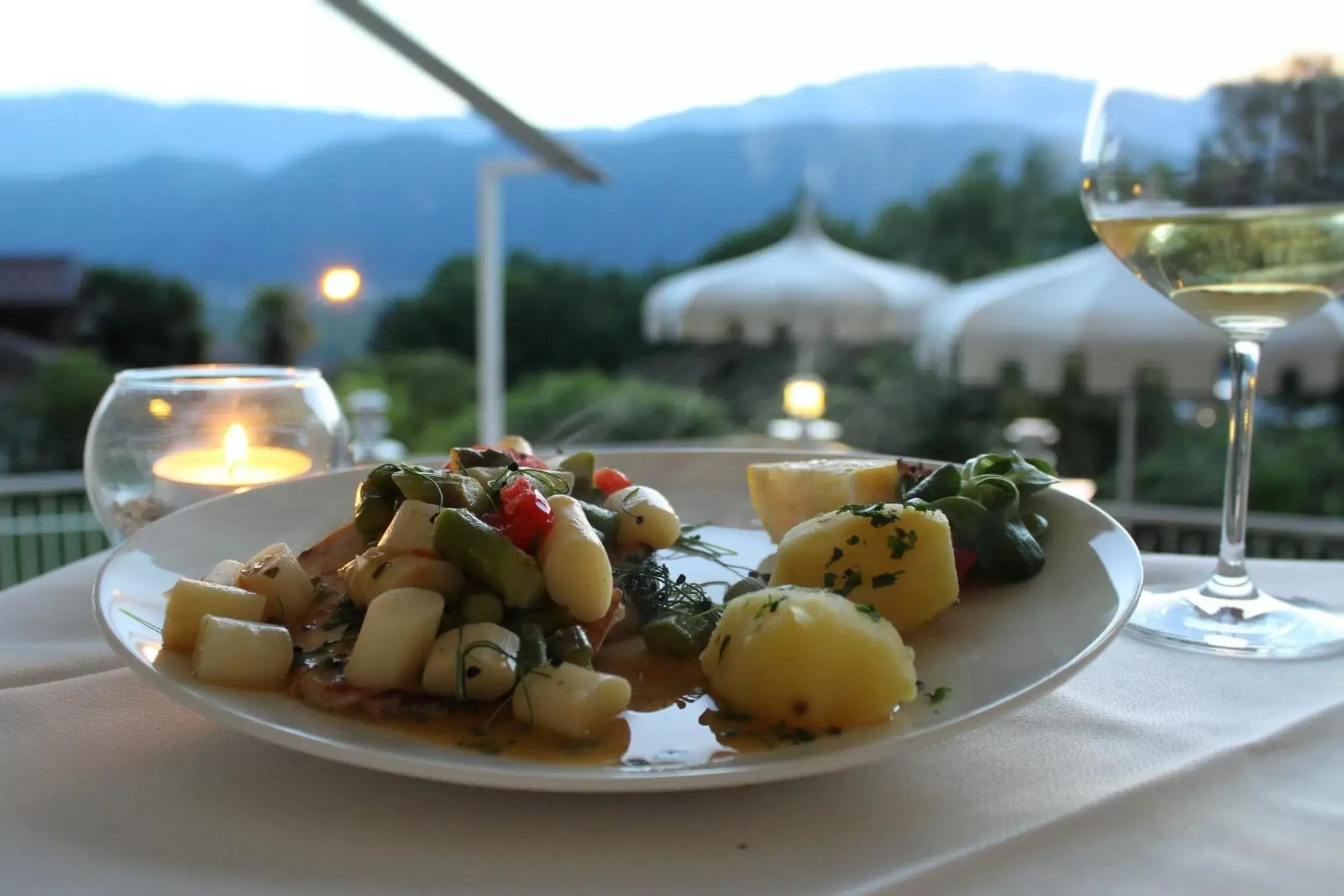 Patio in Hotel Rotwand