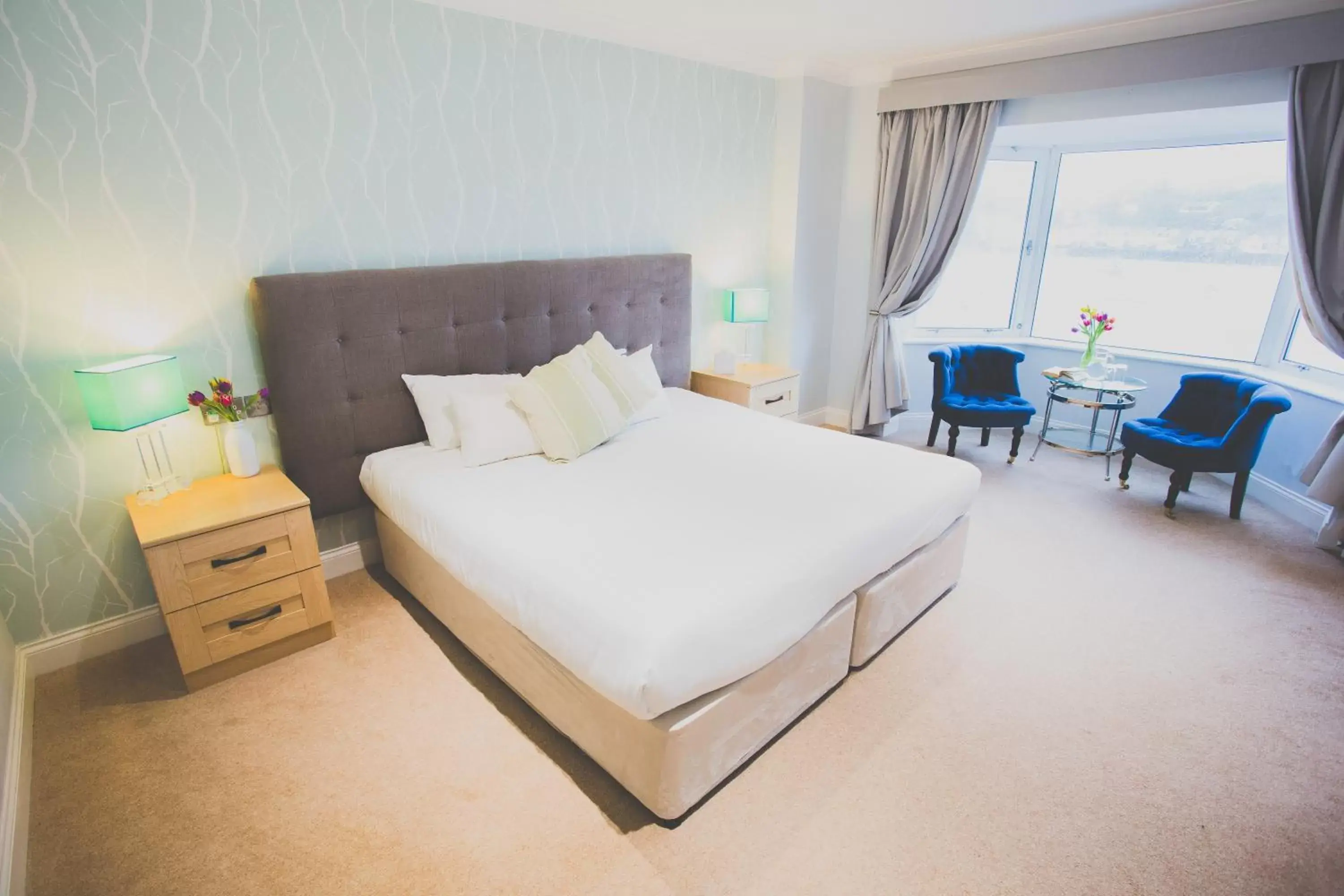 Superior Double or Twin Room with Sea View in Greenbank Hotel