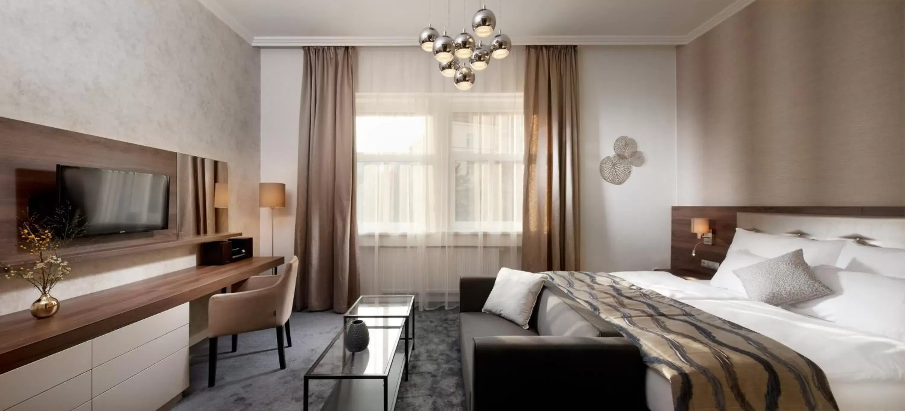 Photo of the whole room, Bed in Mamaison Residence Sulekova Bratislava Photo of the whole room, Bed in Mamaison Residence Sulekova Bratislava