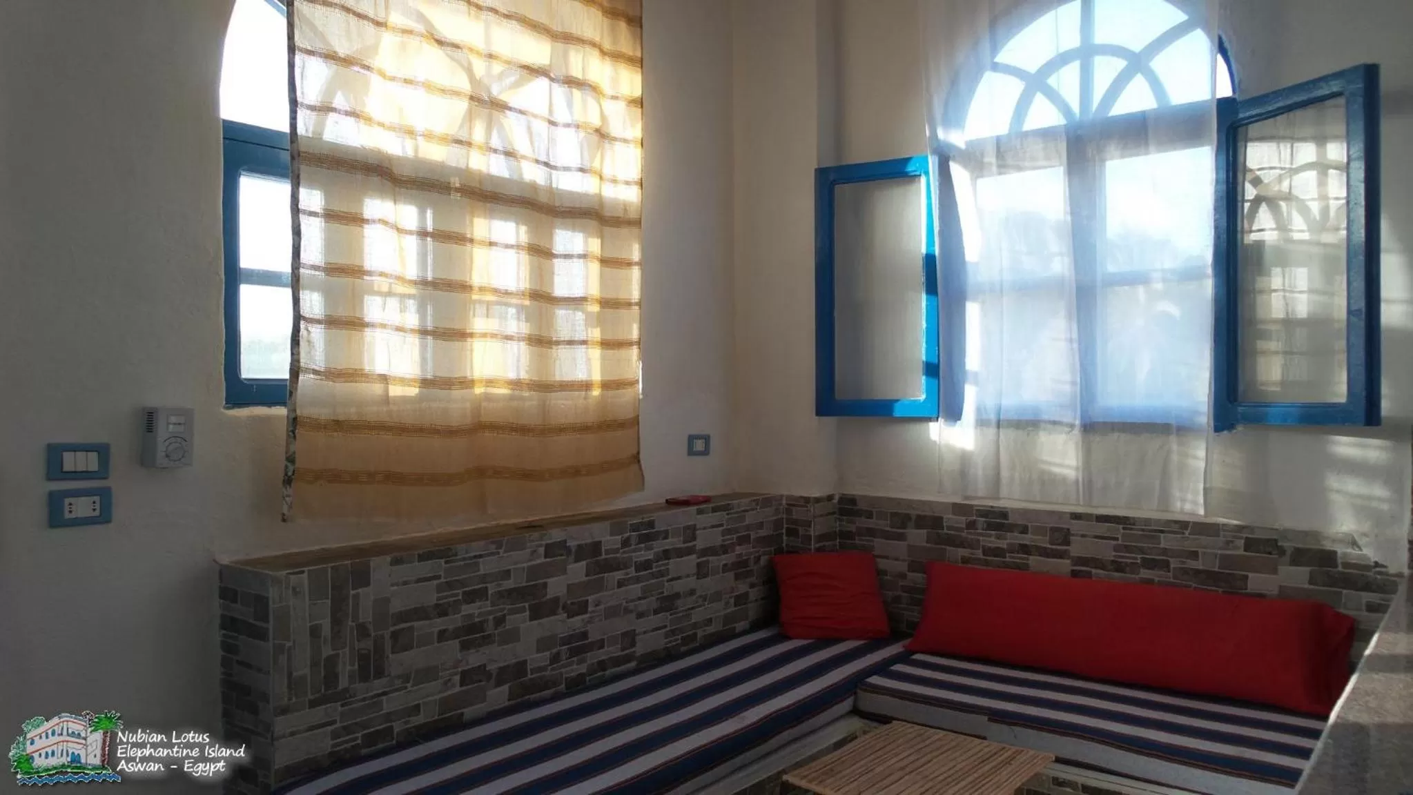 Seating Area in Nubian Lotus