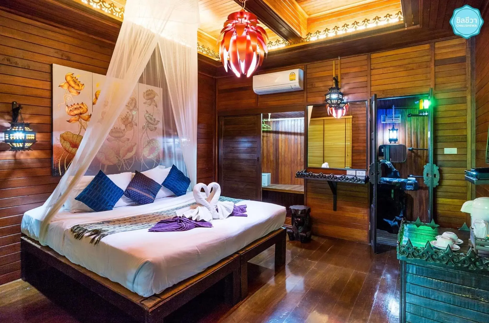 Bedroom, Bed in Baan Habeebee Resort