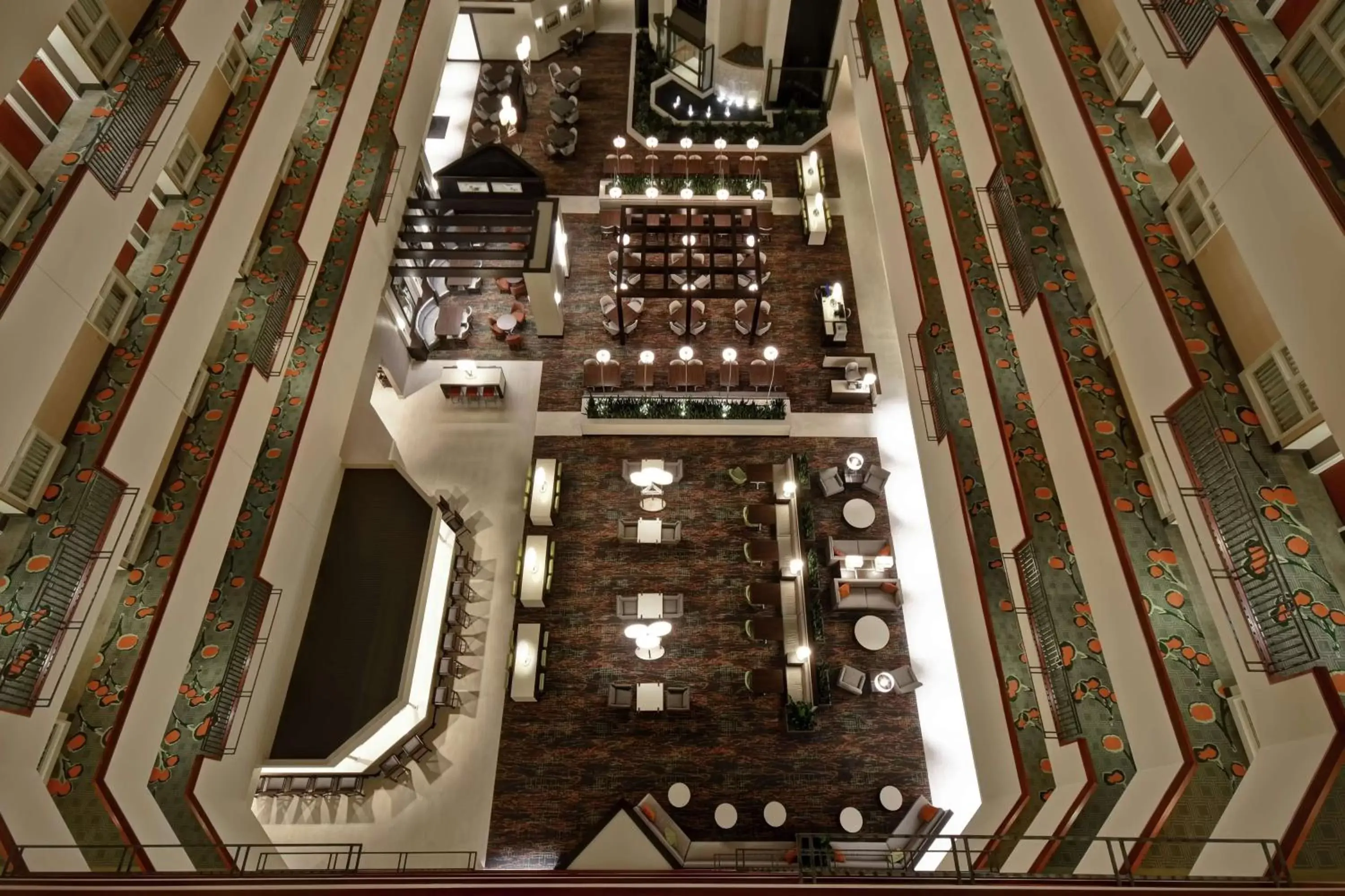 Lobby or reception in Embassy Suites Little Rock