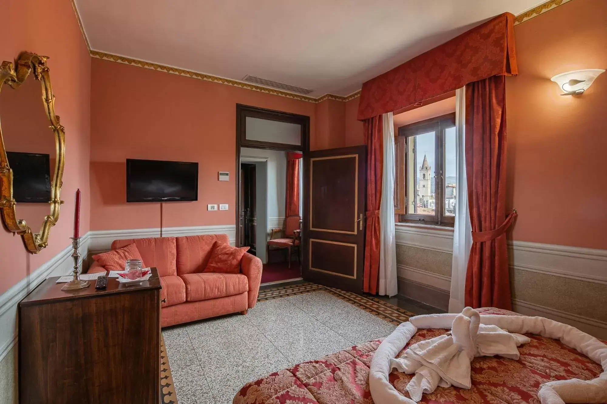 Seating Area in I Portici Hotel - Residenza D'Epoca