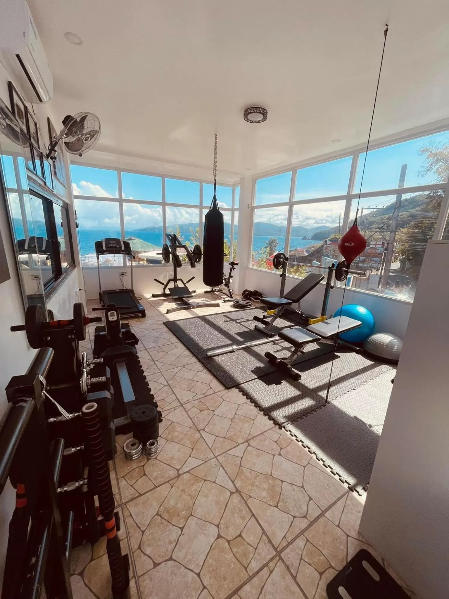 Fitness centre/facilities in The Philip Ann Resort