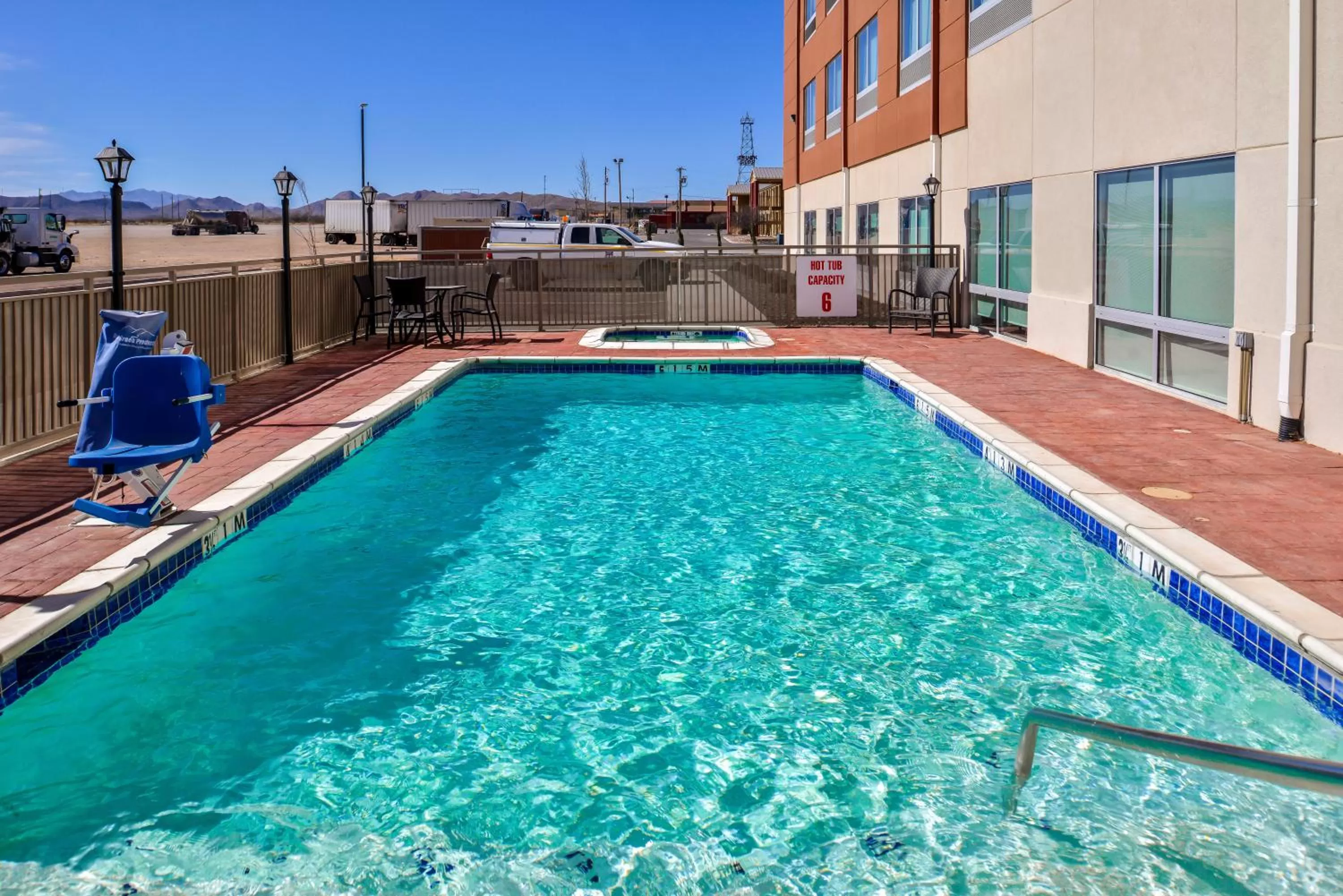 Swimming pool in Holiday Inn Express & Suites - Van Horn by IHG