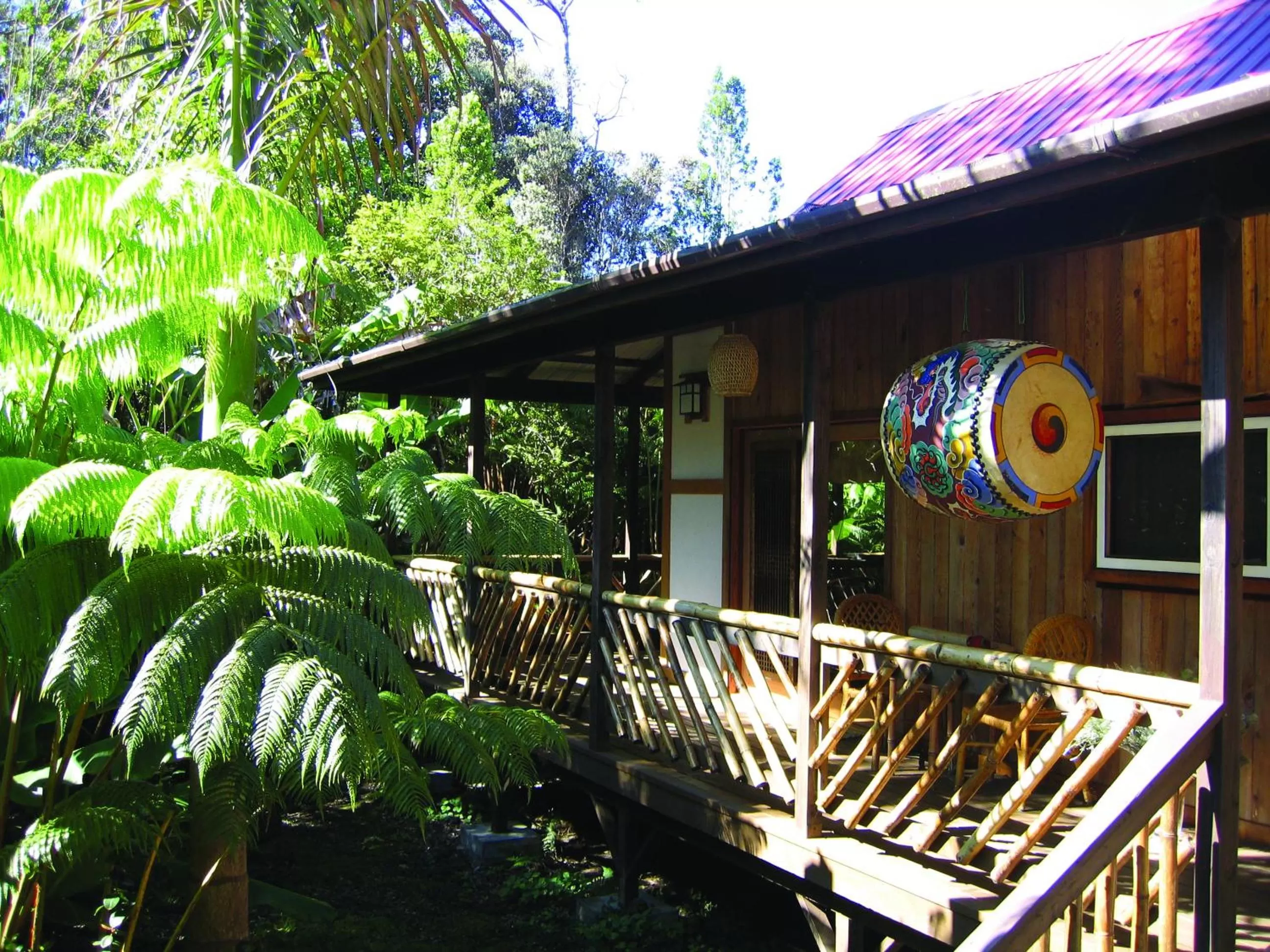 Balcony/Terrace in Lotus Garden Cottages