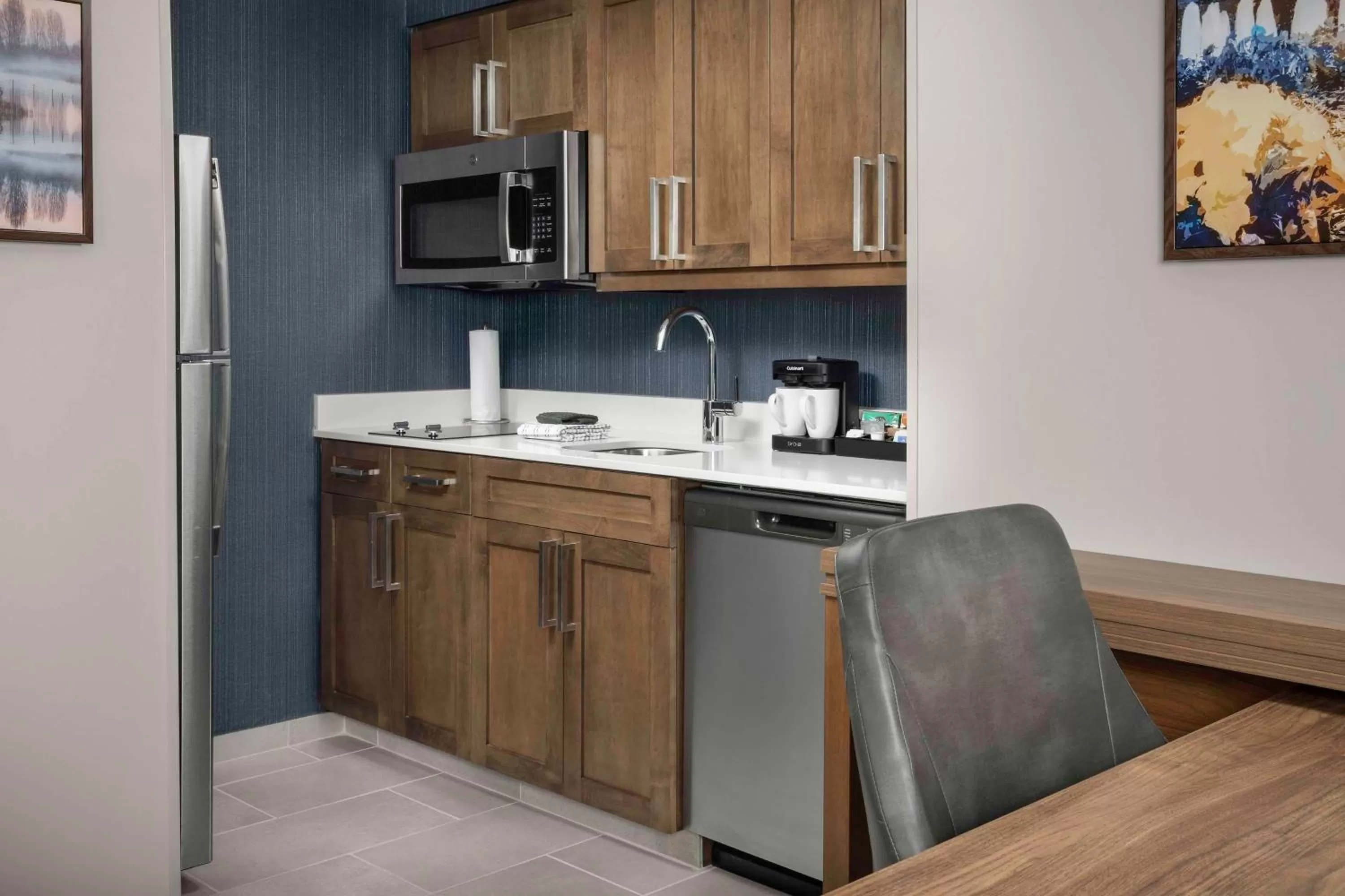 Kitchen or kitchenette in Homewood Suites By Hilton Greenville, NC