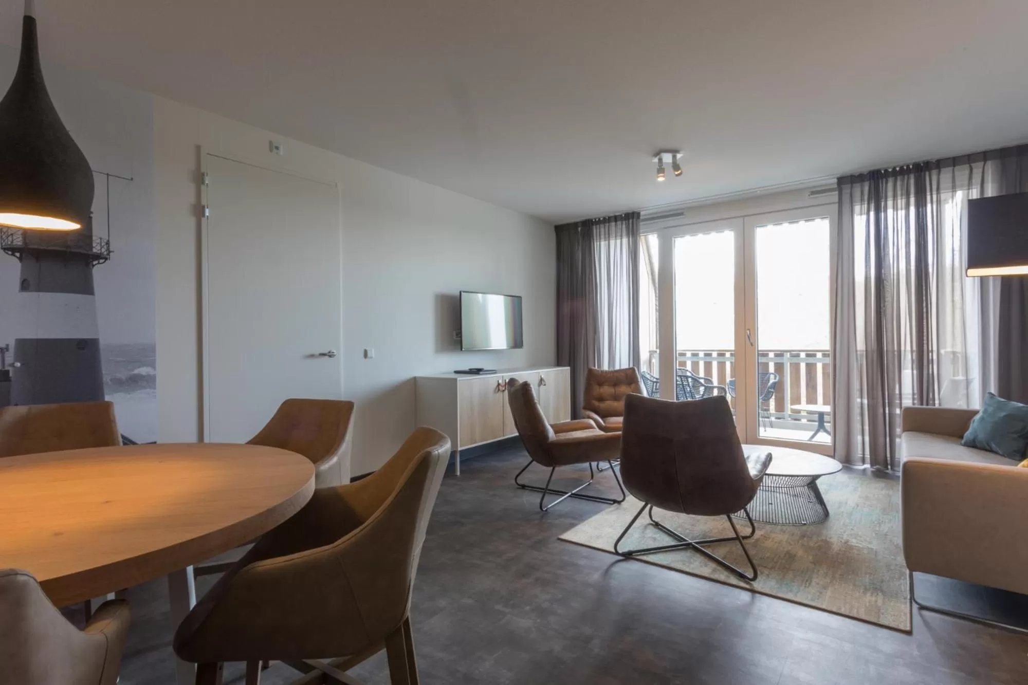 Seating area in Hotel Kaap West I Kloeg Collection