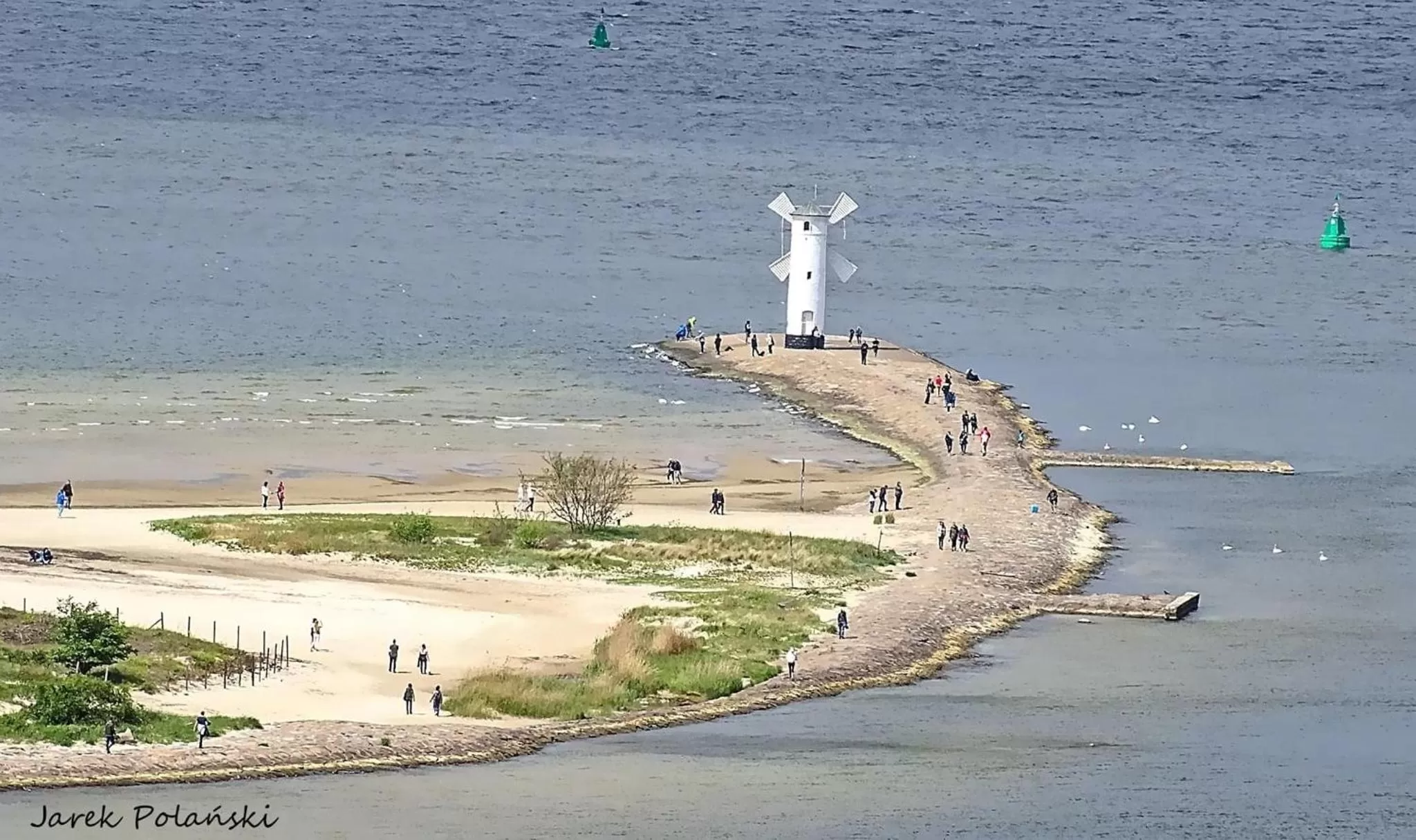 Bird's eye view in Willa 4 Pory Roku & Uznam