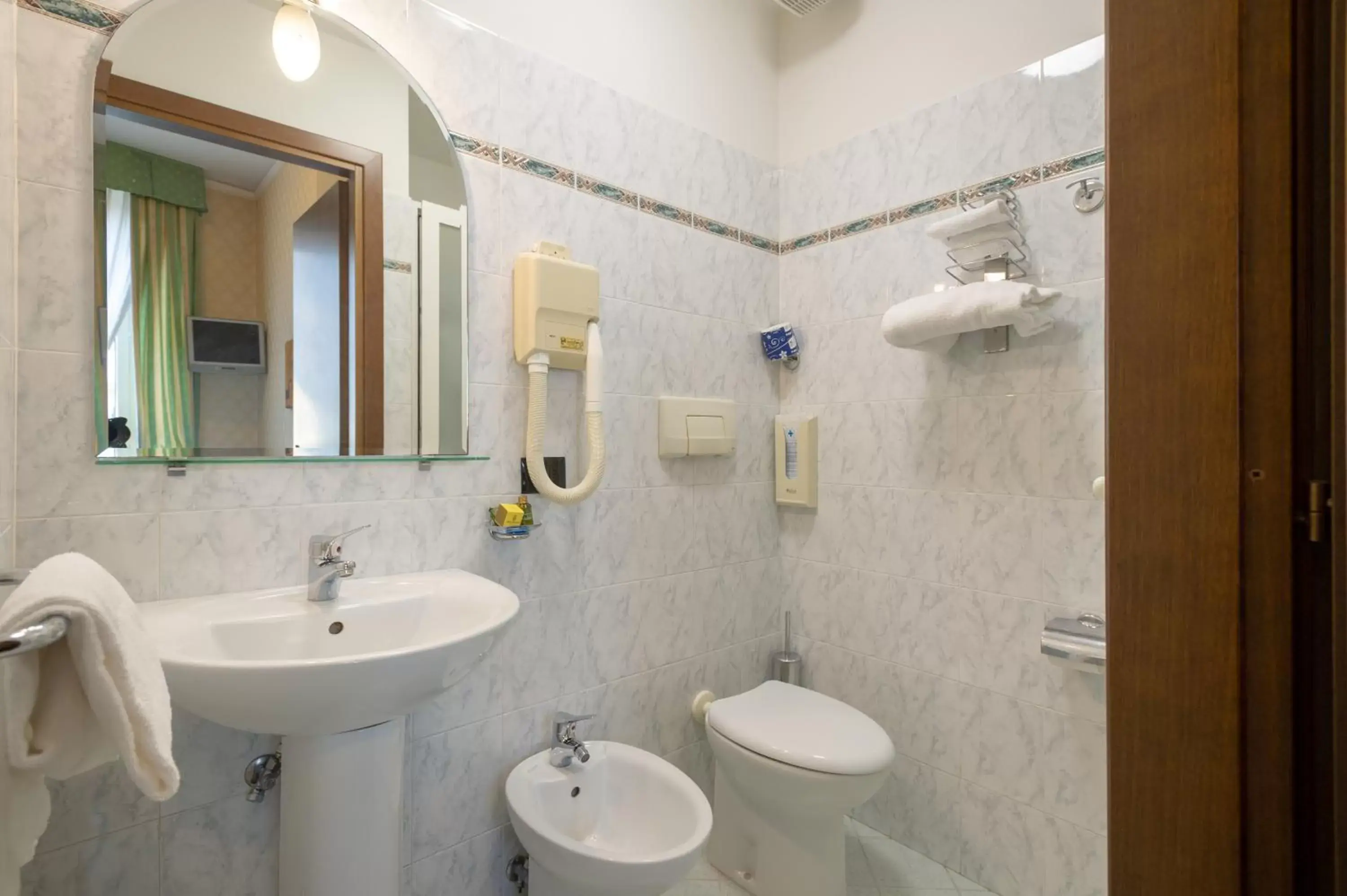 Bathroom in Hotel Boccaccio
