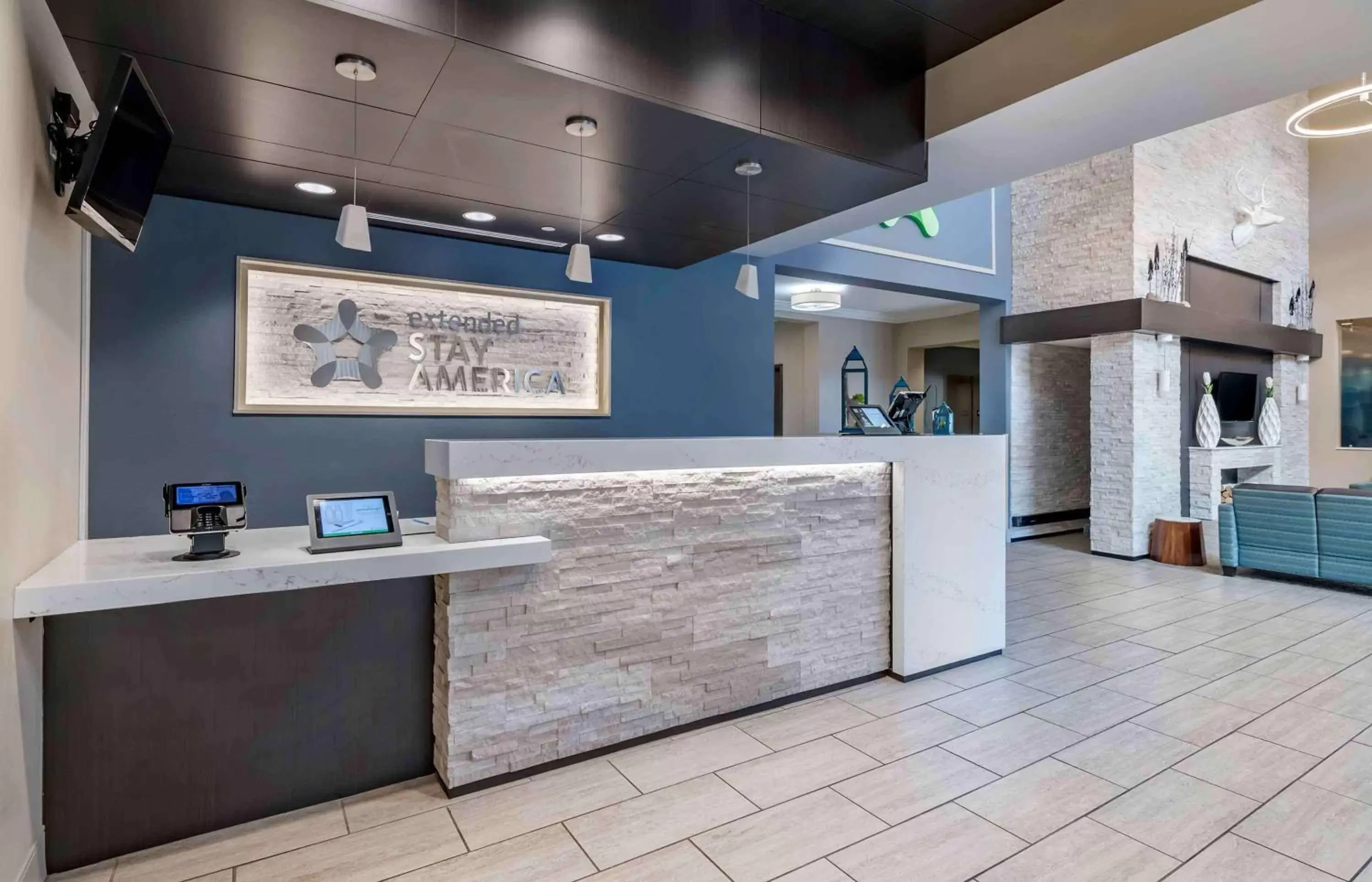 Lobby or reception, Lobby/Reception in Extended Stay America Premier Suites - Lakeland - I-4