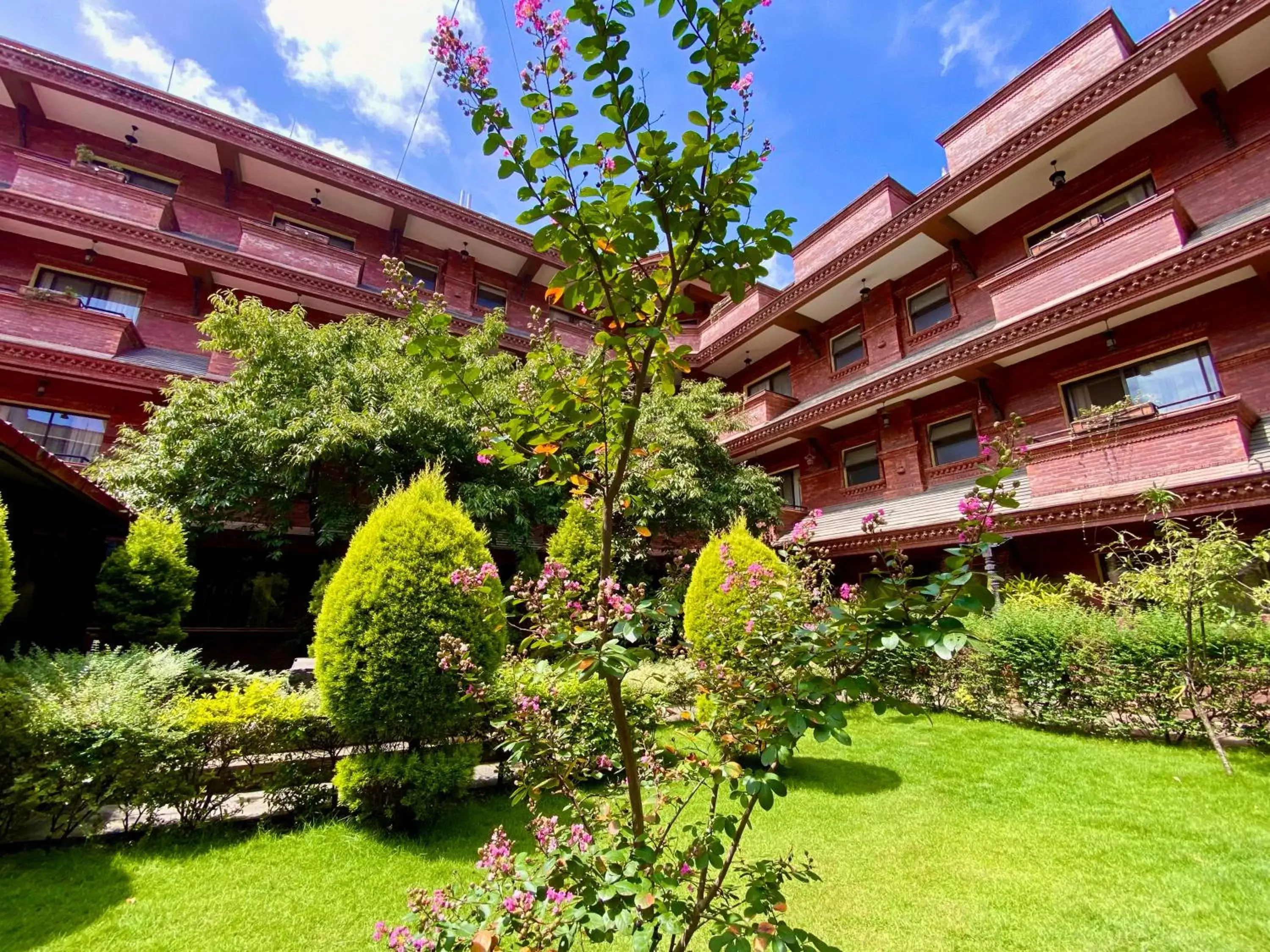 Property building, Garden in Hotel Siddhi Manakamana